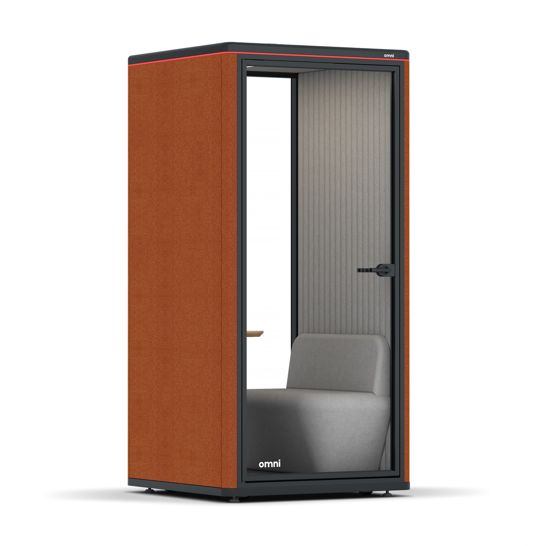Omni One PlusPlus Sit-down / Bloody Orange / Grey Corrugated