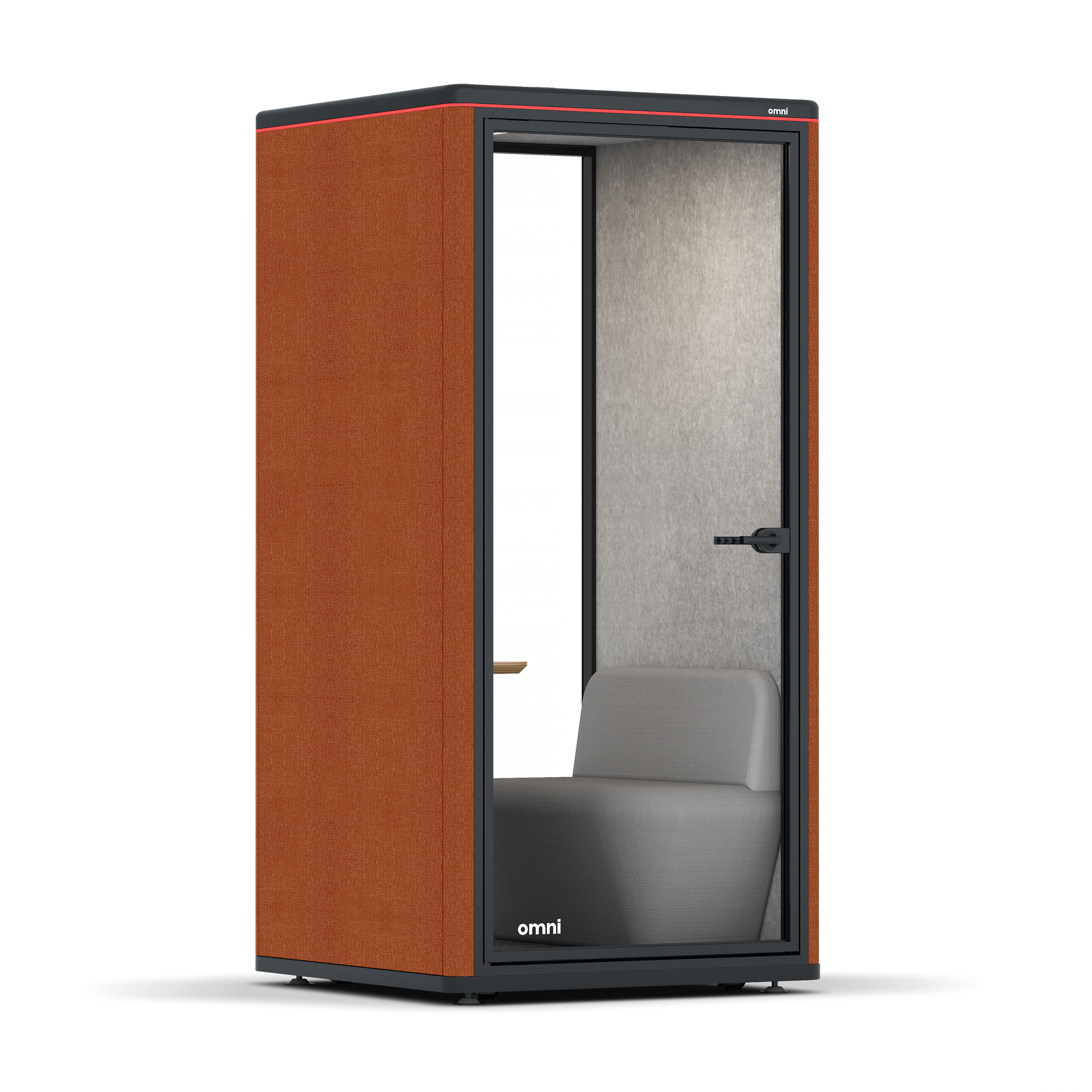 Omni One PlusPlus Sit-down / Bloody Orange / Light Grey Pet Board