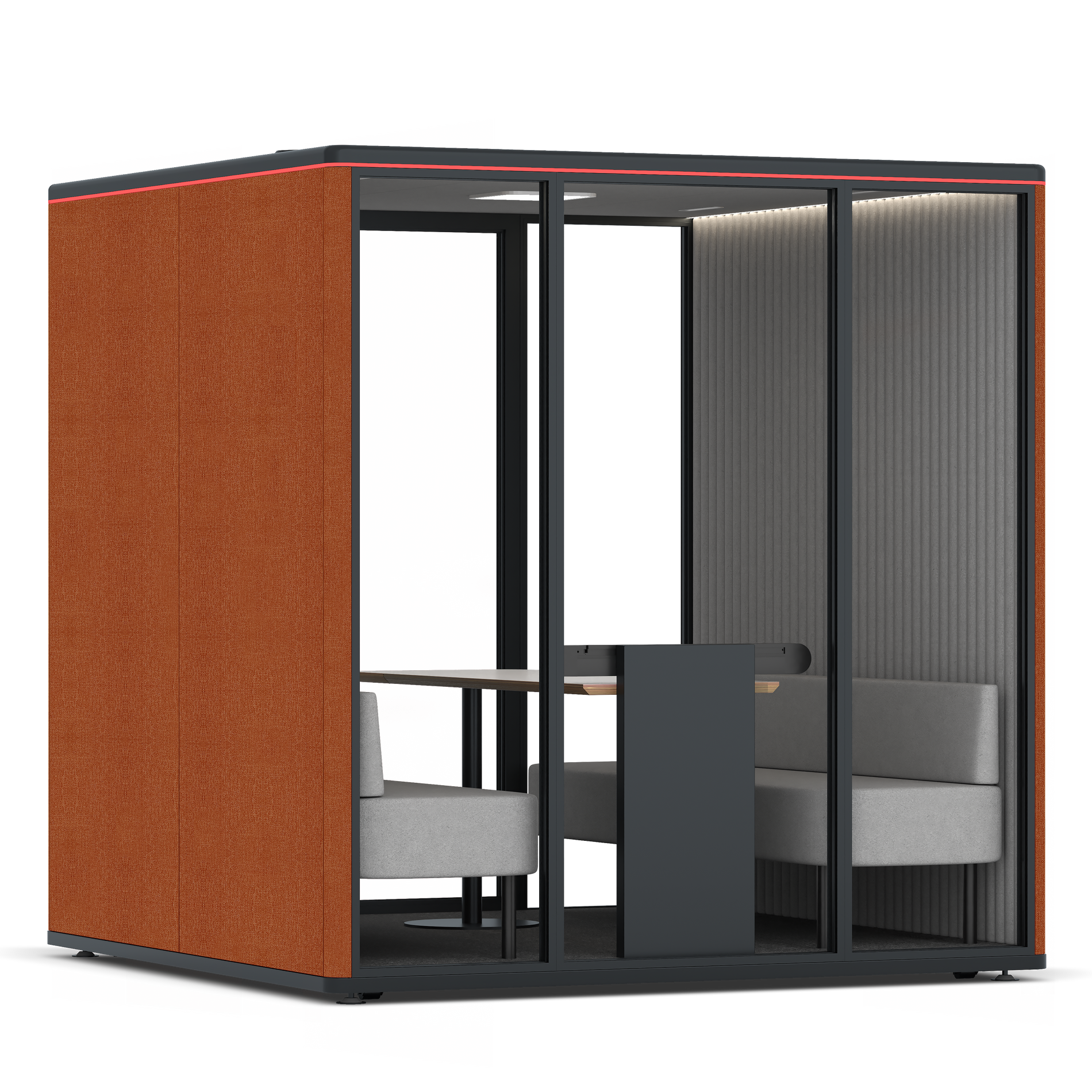 Omni SixSofa / Bloody Orange / #6d6c69