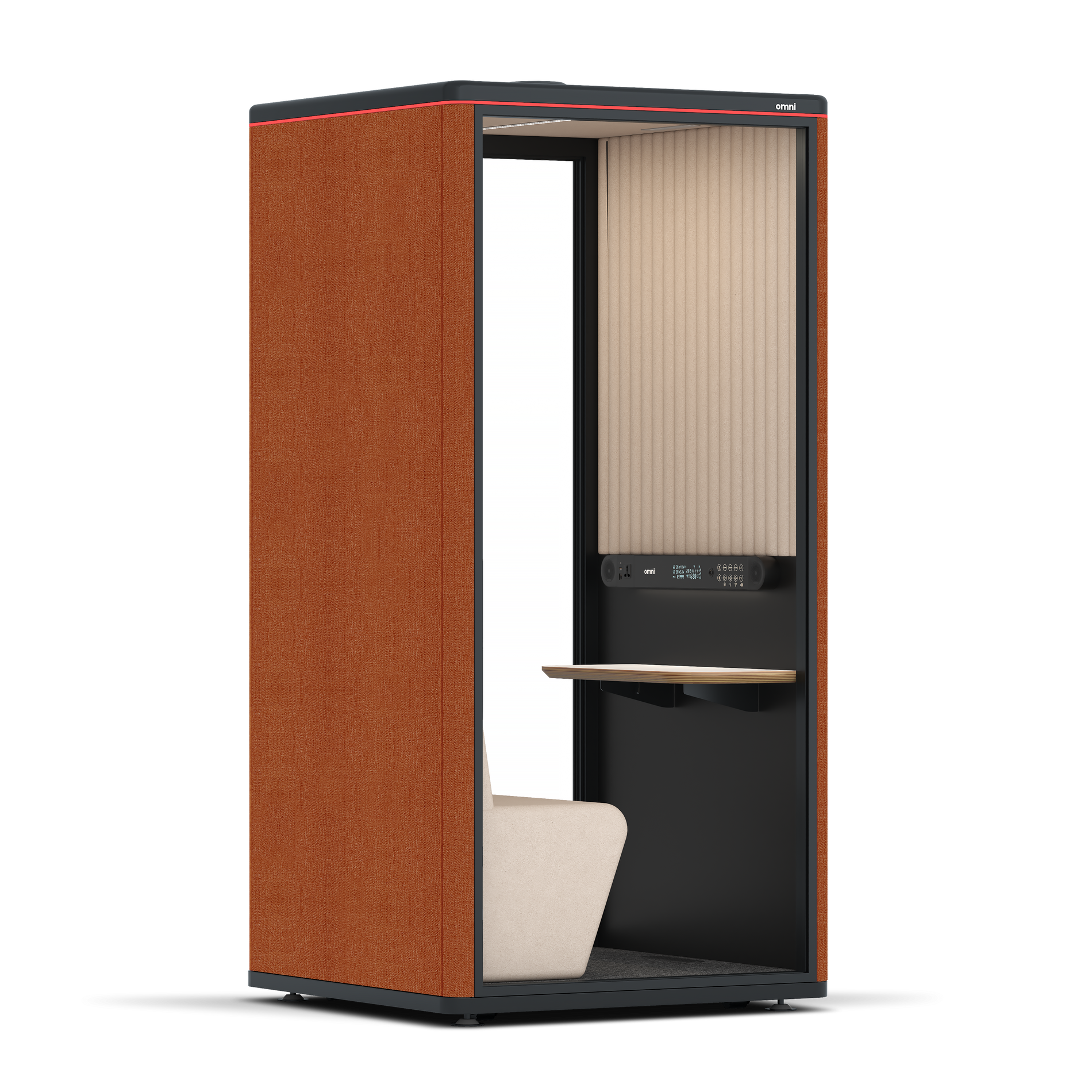 Omni One PlusPlus Sit-down / Bloody Orange / Beige Corrugated
