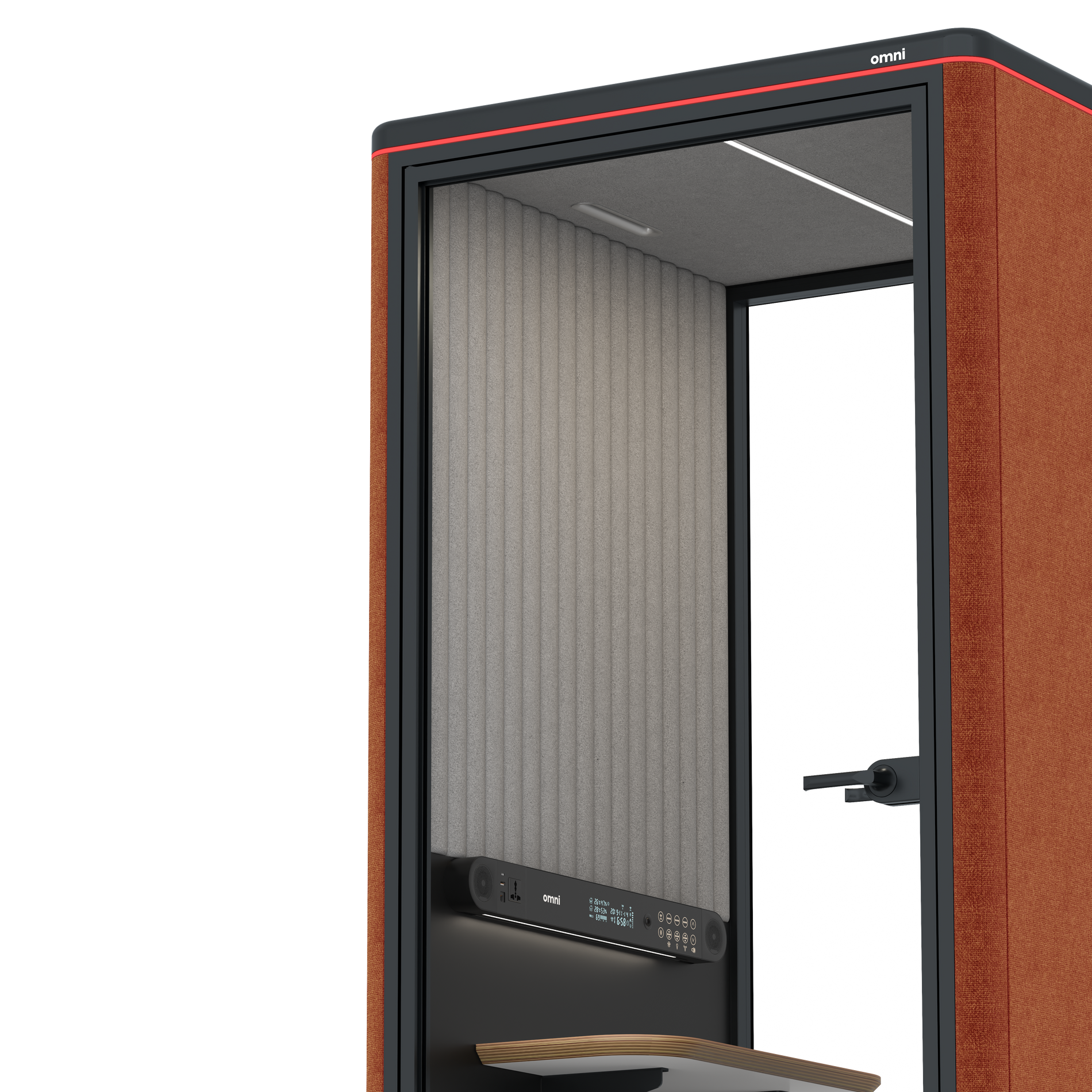 Omni One PlusPlus Sit-down / Bloody Orange / Grey Corrugated