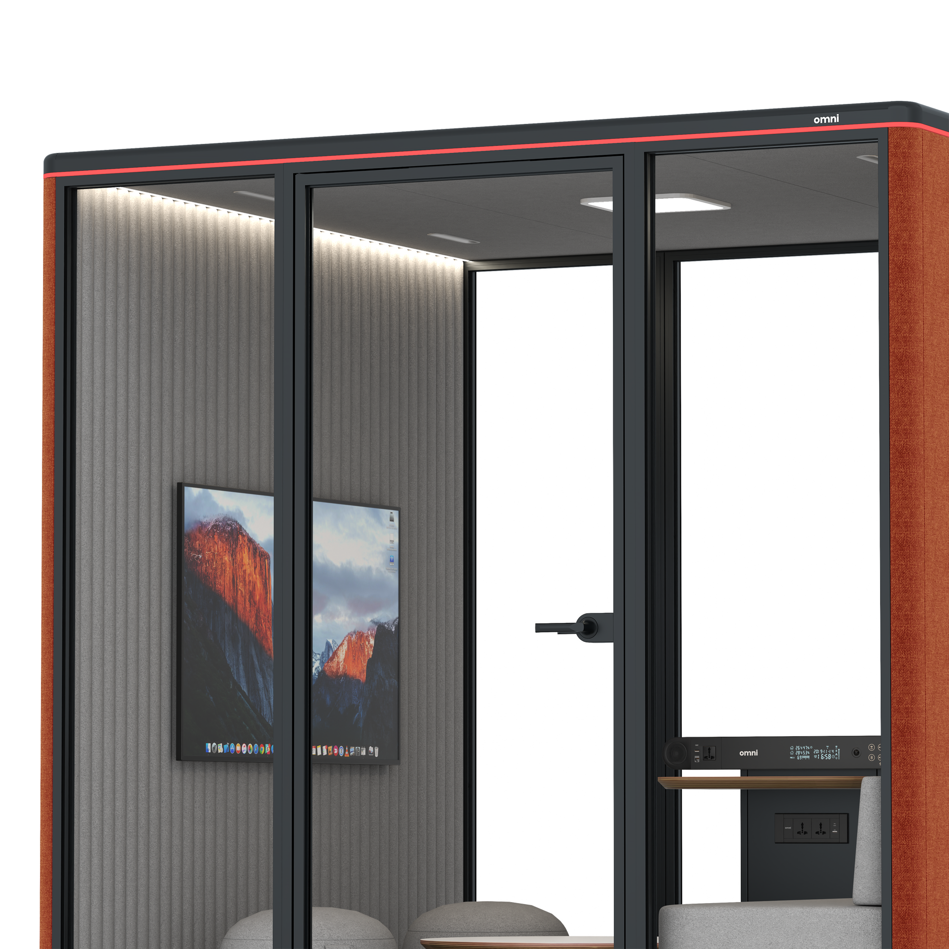 Omni SixLounge / Bloody Orange / #6d6c69