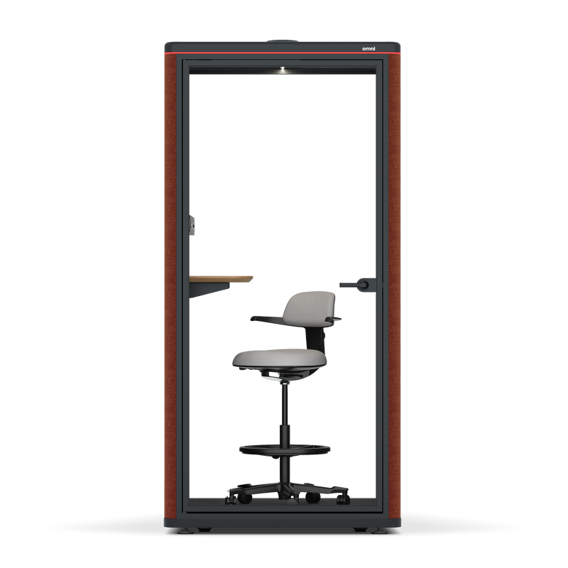 Omni One PlusStatic Device Shelf / Gabriel Medley Deep Rouge / #a49f98
