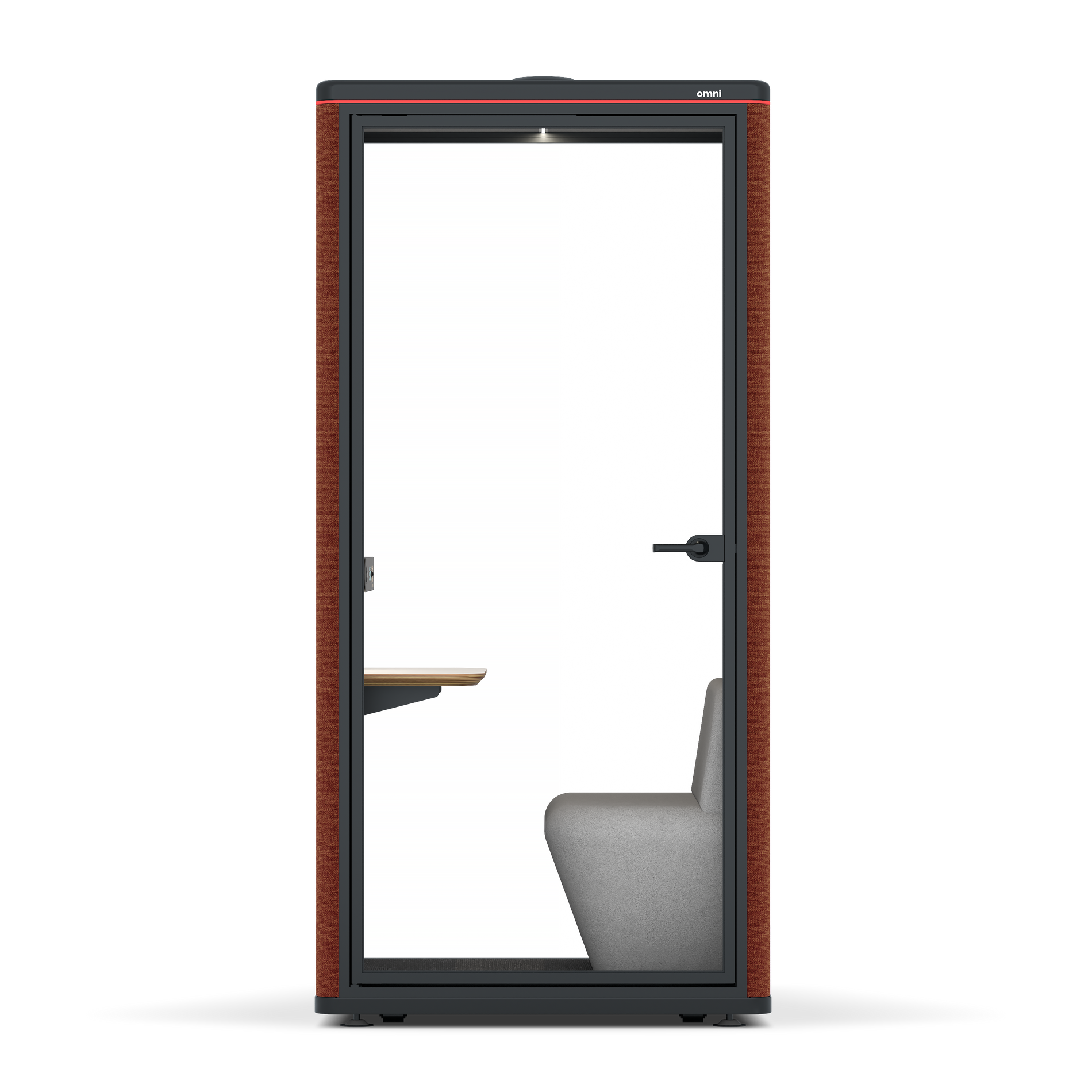 Omni One PlusPlus Sit-down / Gabriel Medley Deep Rouge / Grey Corrugated
