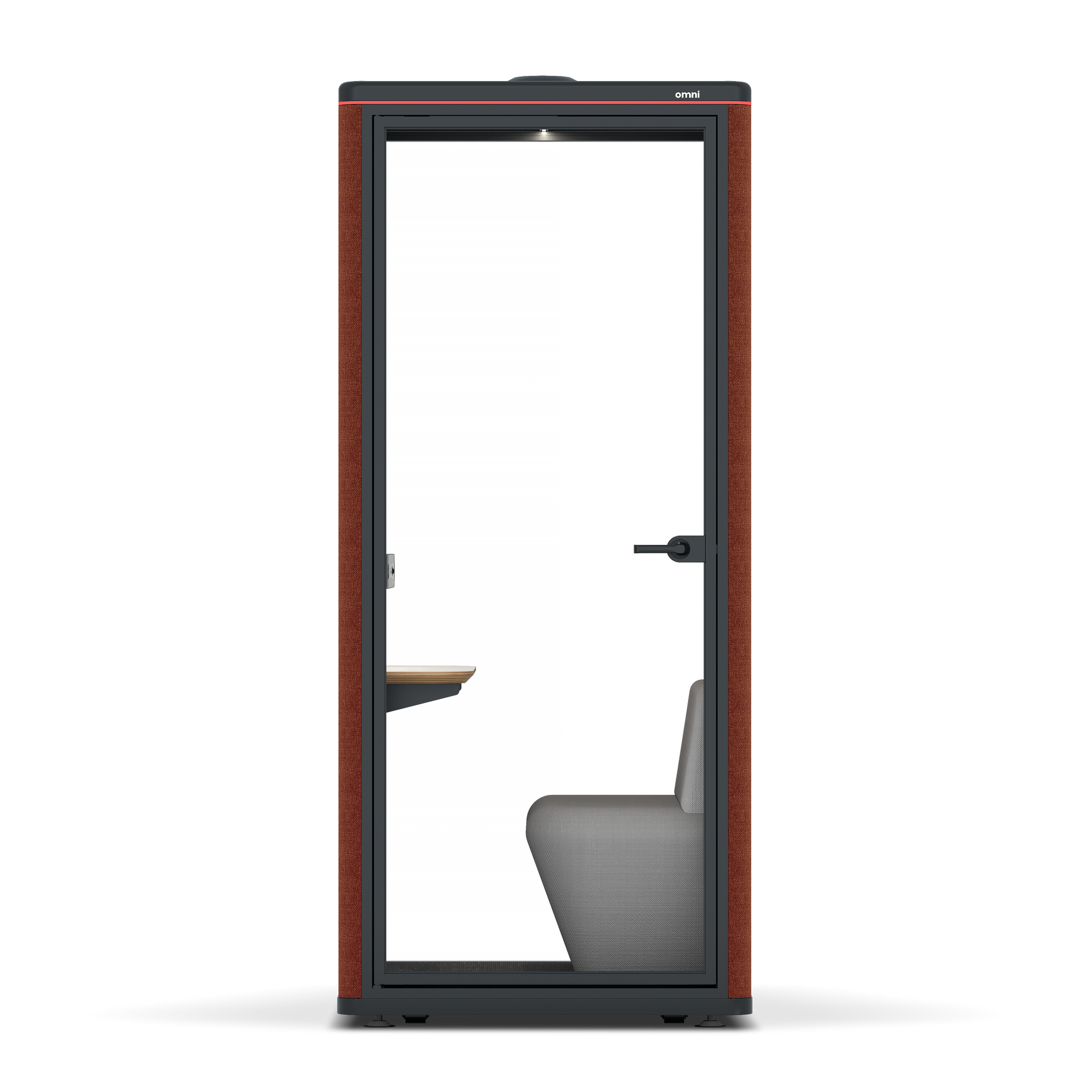Omni OneCompact Sit-down / Gabriel Medley Deep Rouge / Light Grey Pet Board
