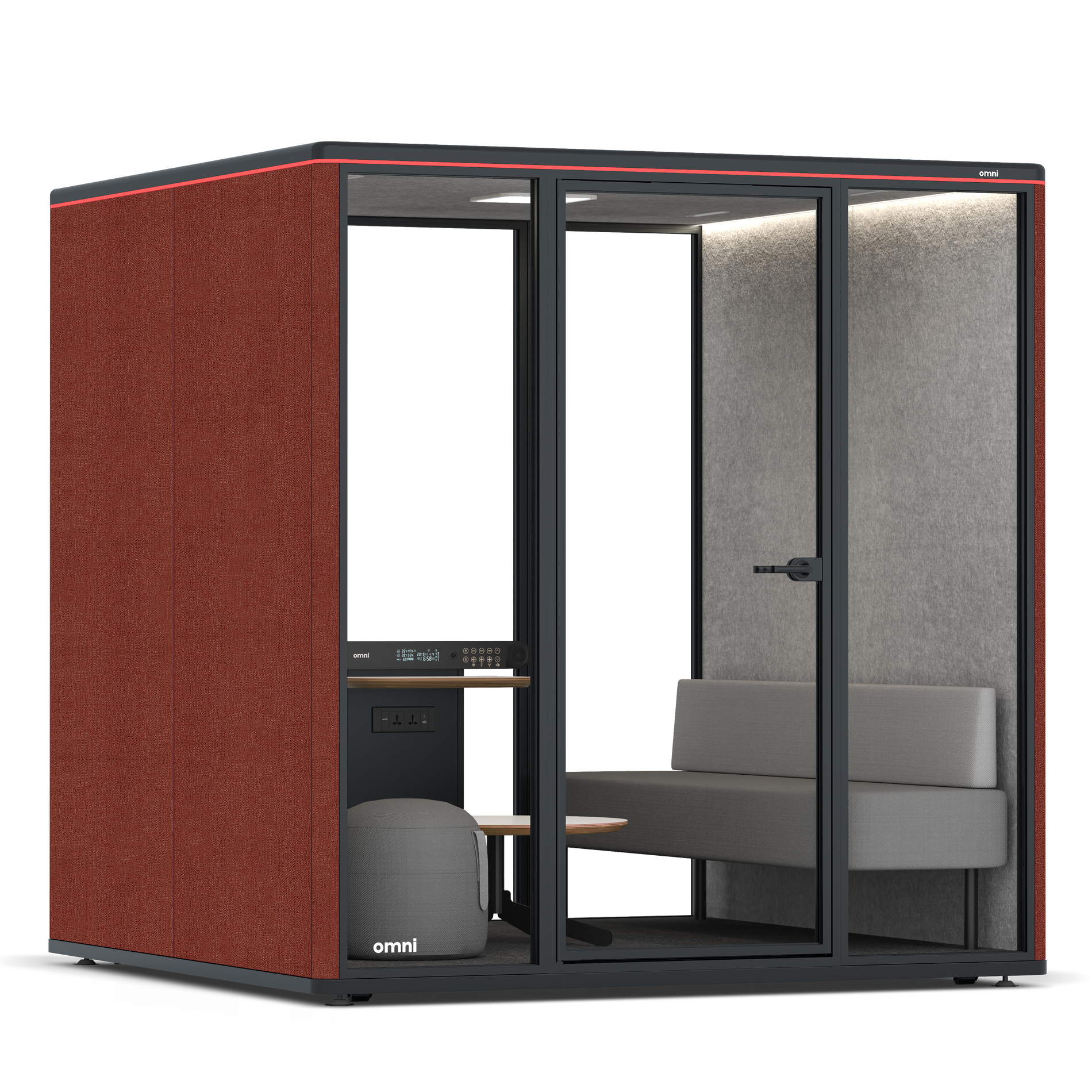 Omni SixLounge / Gabriel Medley Deep Rouge / #a49f98
