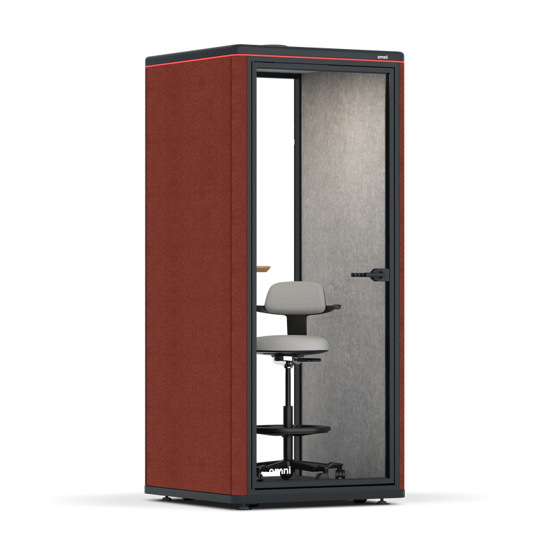 Omni OneStatic Device Shelf / Gabriel Medley Deep Rouge / Light Grey Pet Board