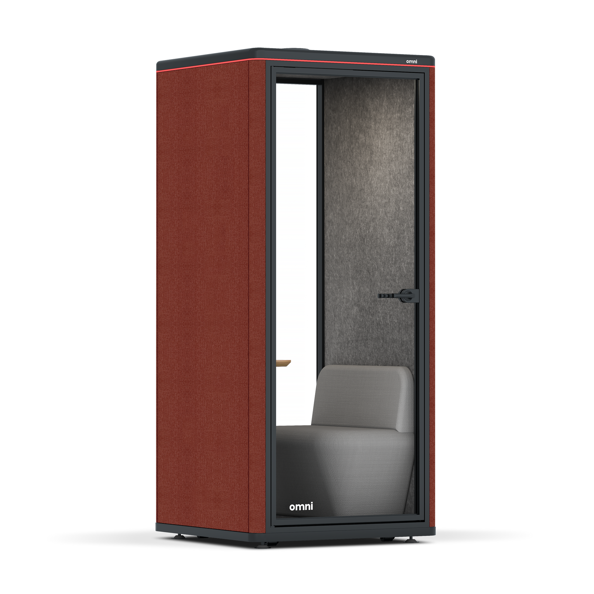 Omni OneCompact Sit-down / Gabriel Medley Deep Rouge / Dark Grey Pet Board