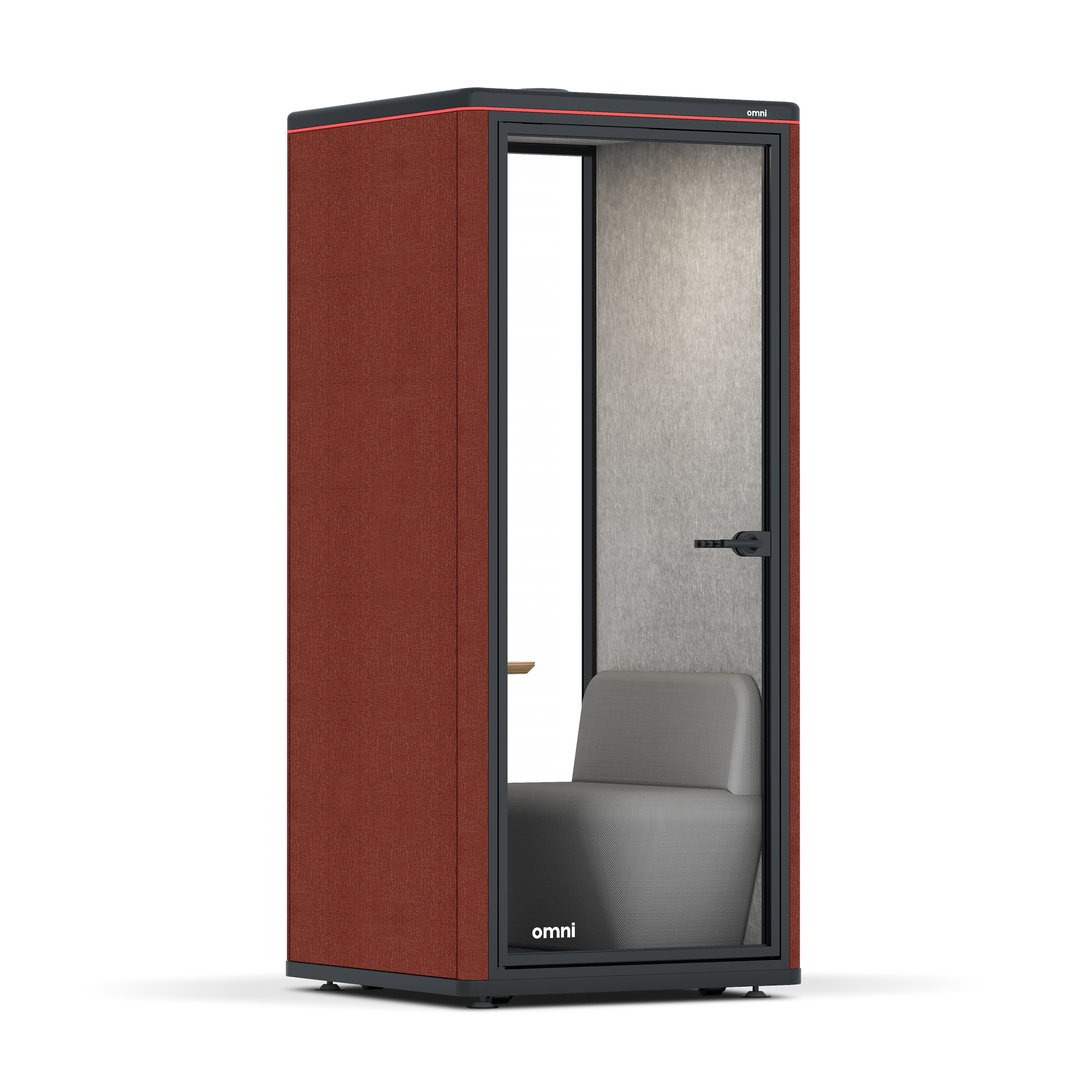 Omni OneCompact Sit-down / Gabriel Medley Deep Rouge / Light Grey Pet Board