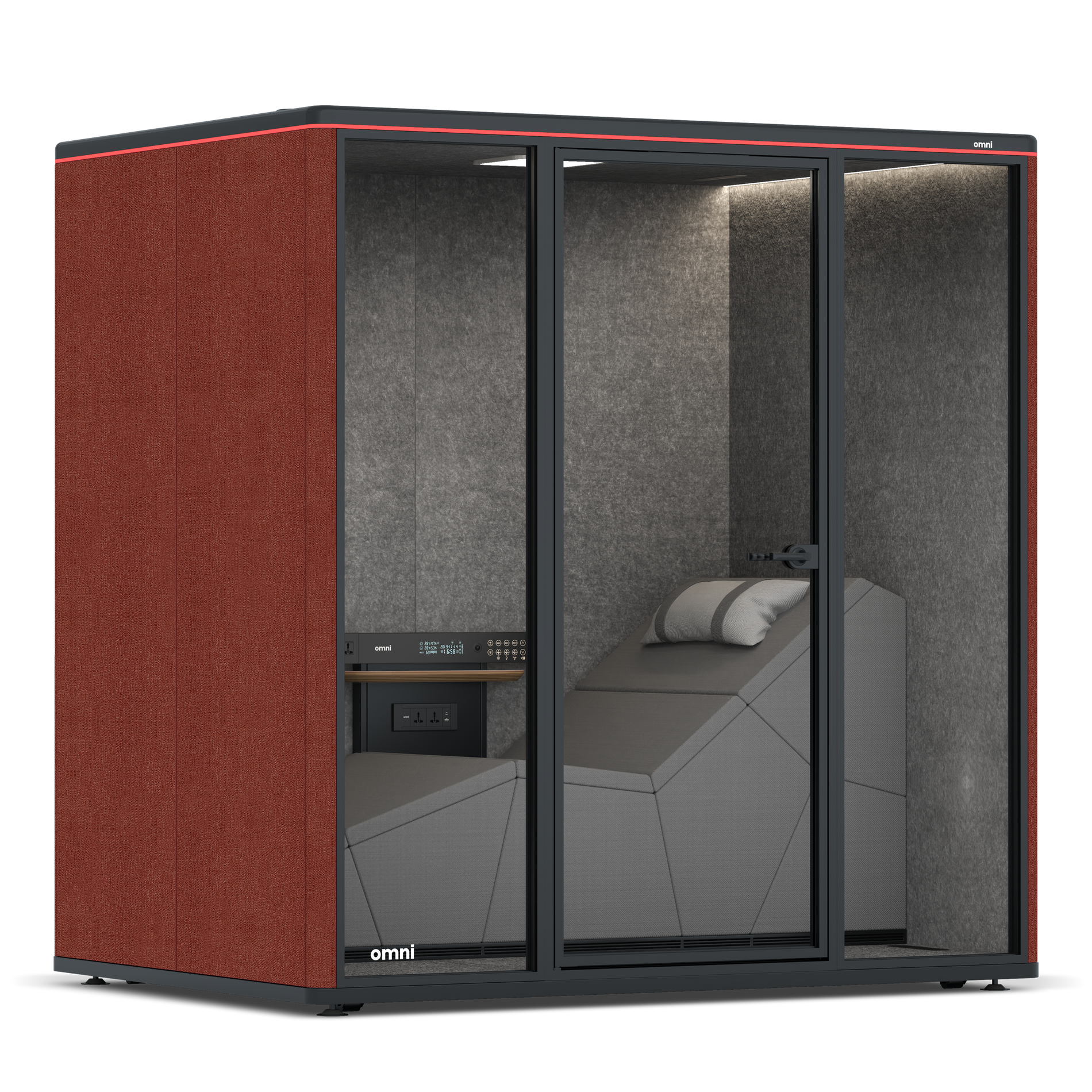 Omni SleepGabriel Medley Deep Rouge / #615f5d