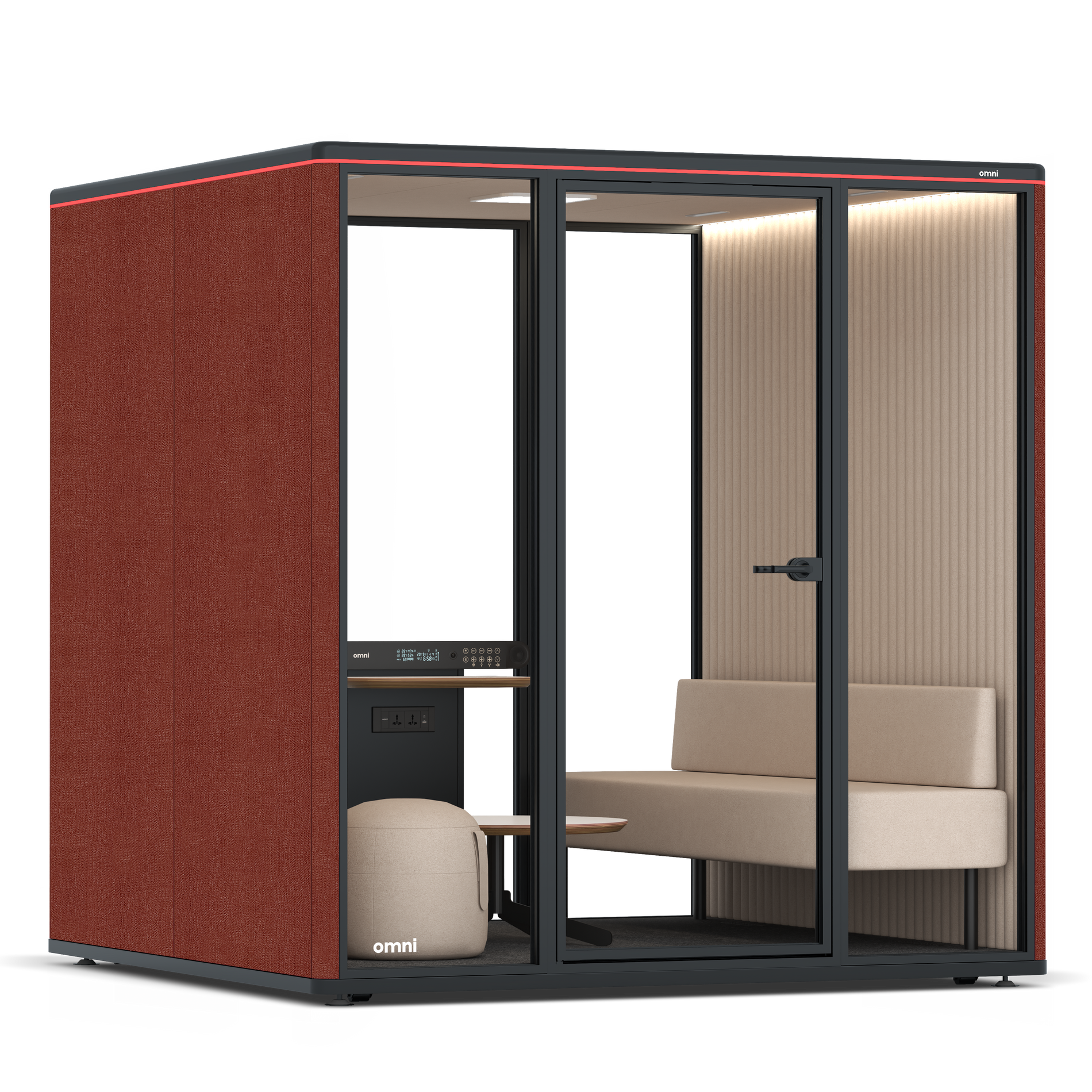 Omni SixLounge / Gabriel Medley Deep Rouge / #a18e7e