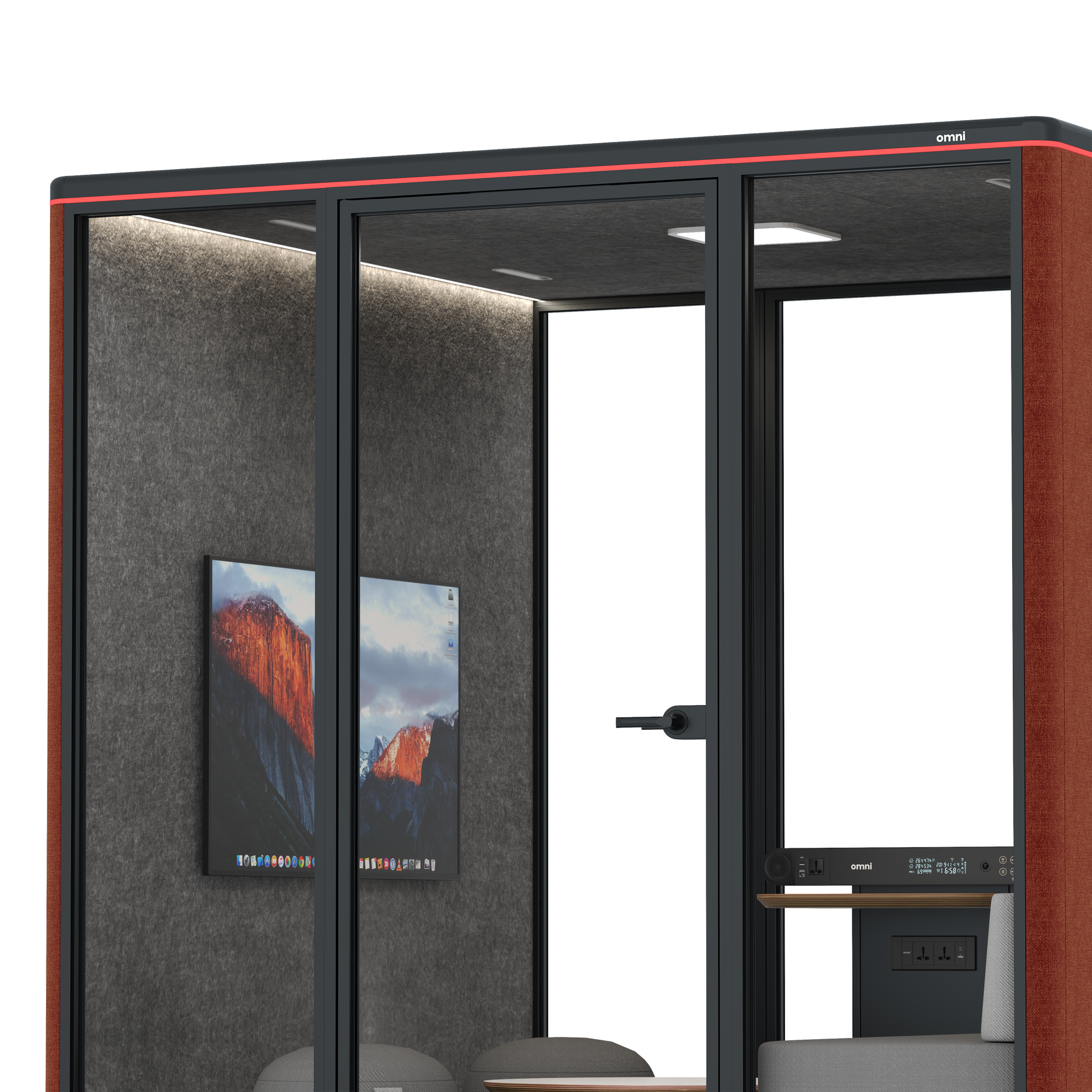 Omni SixLounge / Gabriel Medley Deep Rouge / #615f5d