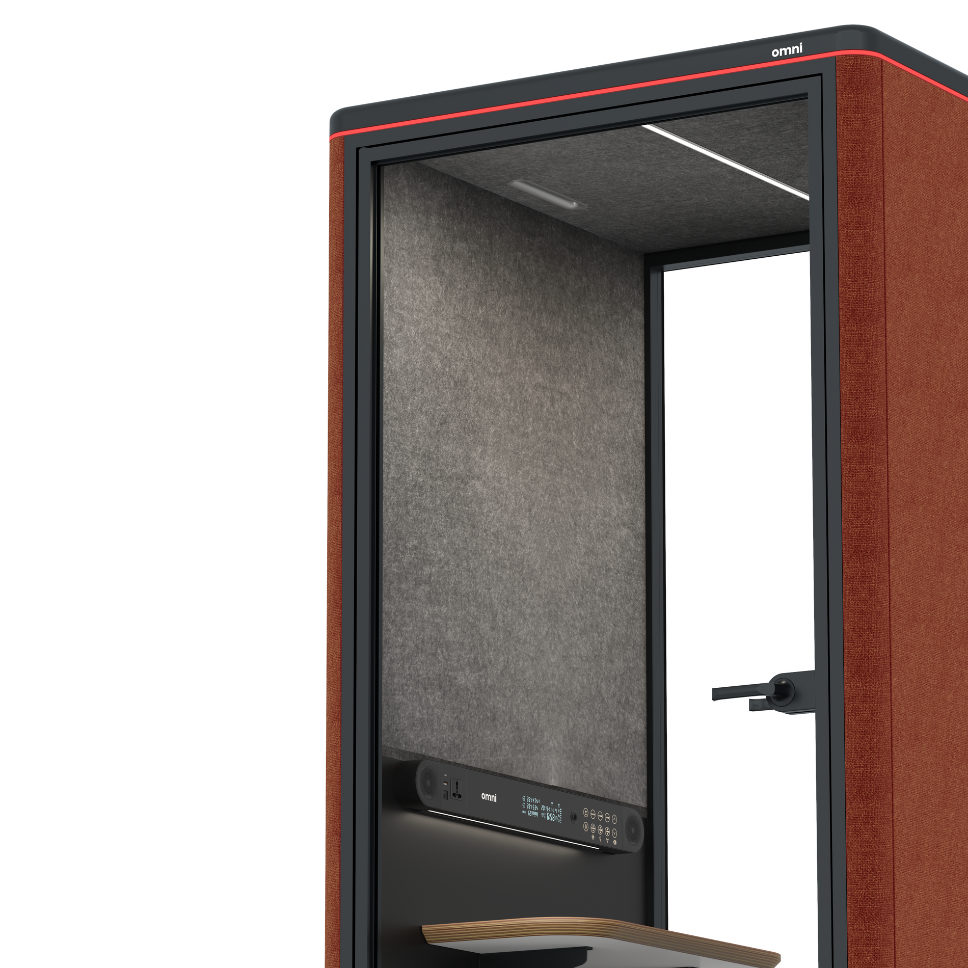 Omni One PlusPlus Sit-down / Gabriel Medley Deep Rouge / Dark Grey Pet Board