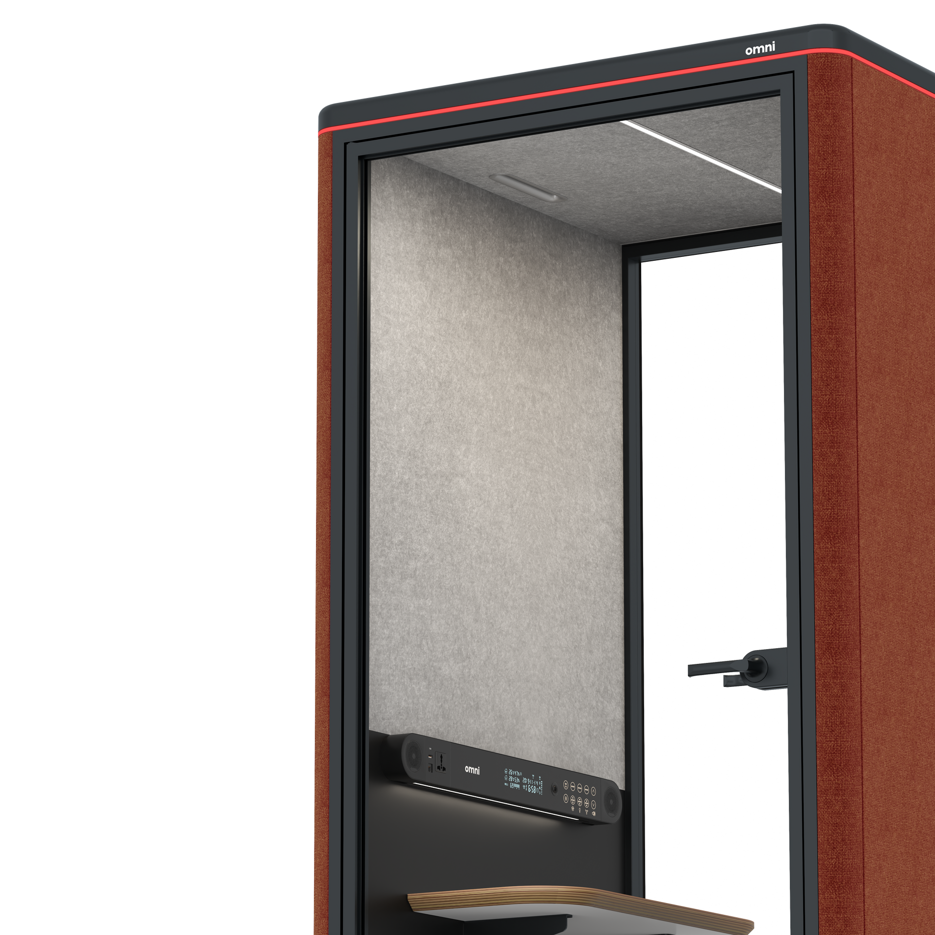 Omni One PlusPlus Sit-down / Gabriel Medley Deep Rouge / Light Grey Pet Board