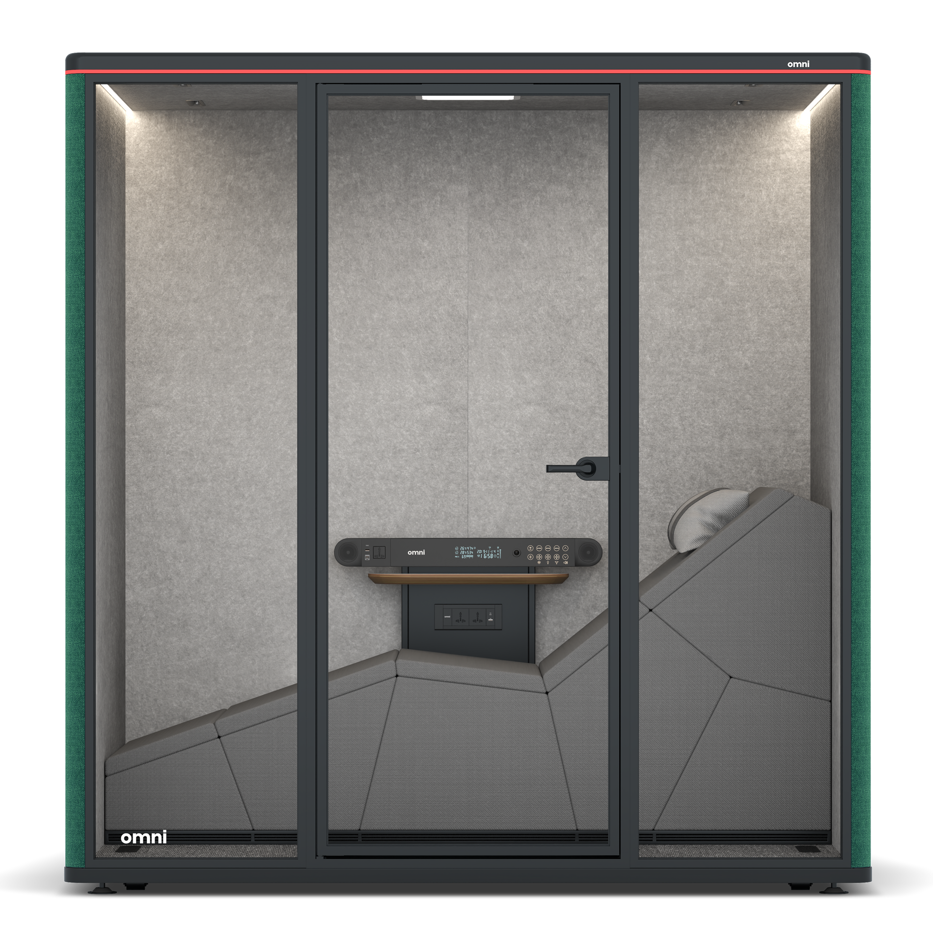 Omni SleepGabriel Medley Forest Green / #a49f98
