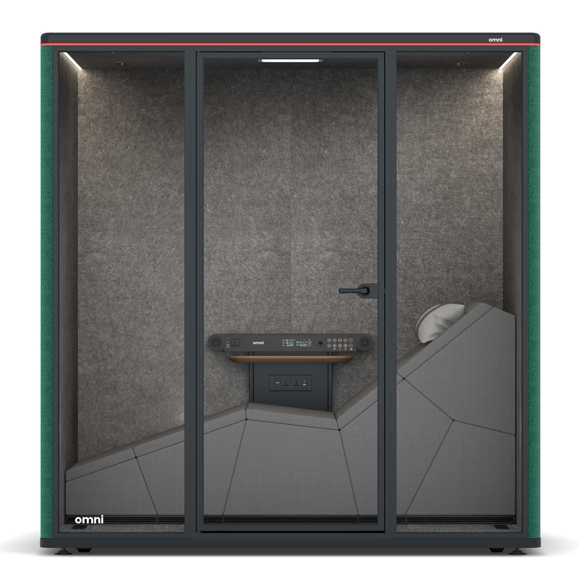 Omni SleepGabriel Medley Forest Green / #615f5d