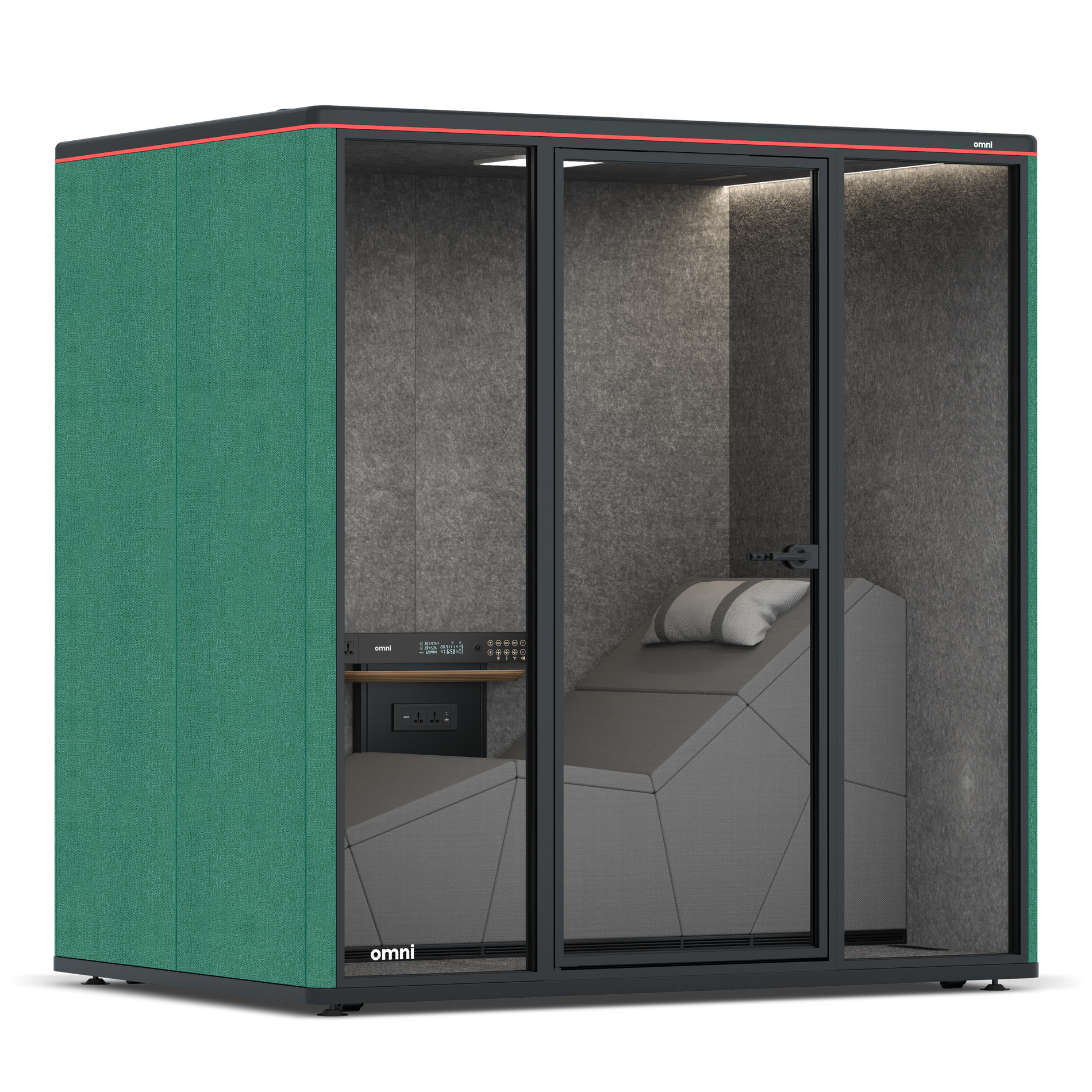 Omni SleepGabriel Medley Forest Green / #615f5d