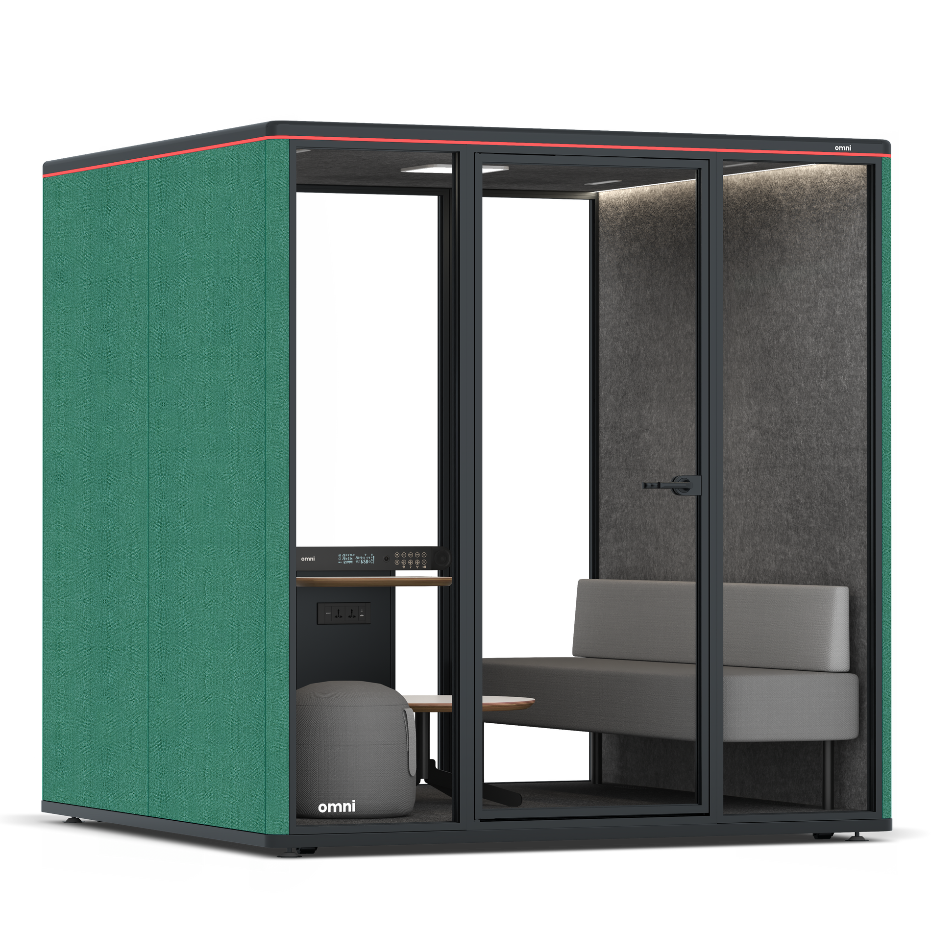 Omni SixLounge / Gabriel Medley Forest Green / #615f5d