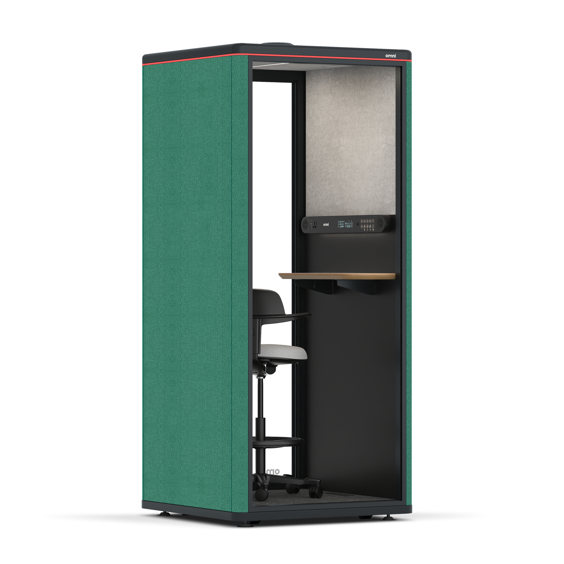 Omni OneStatic Device Shelf / Gabriel Medley Forest Green / #6d6c69