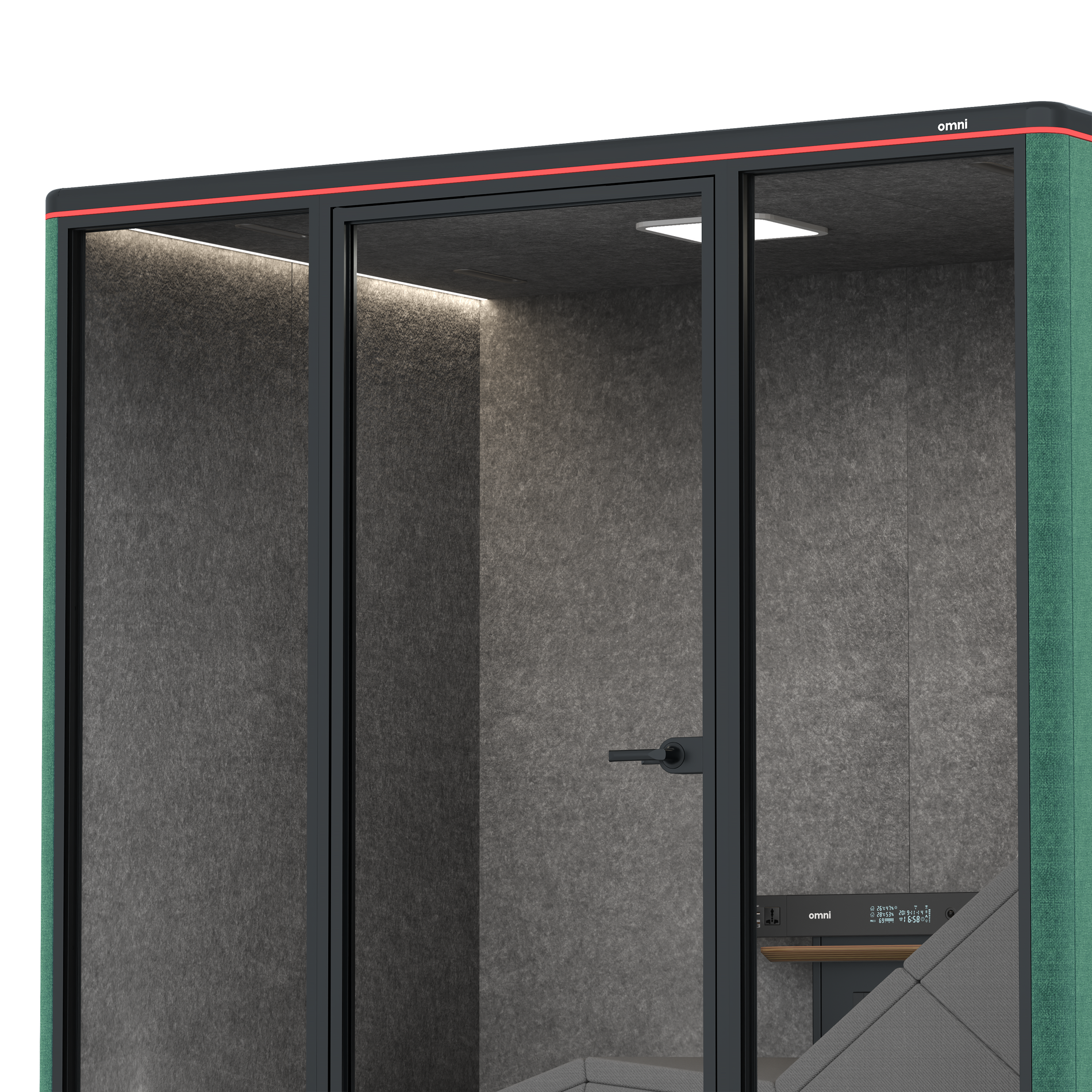 Omni SleepGabriel Medley Forest Green / #615f5d