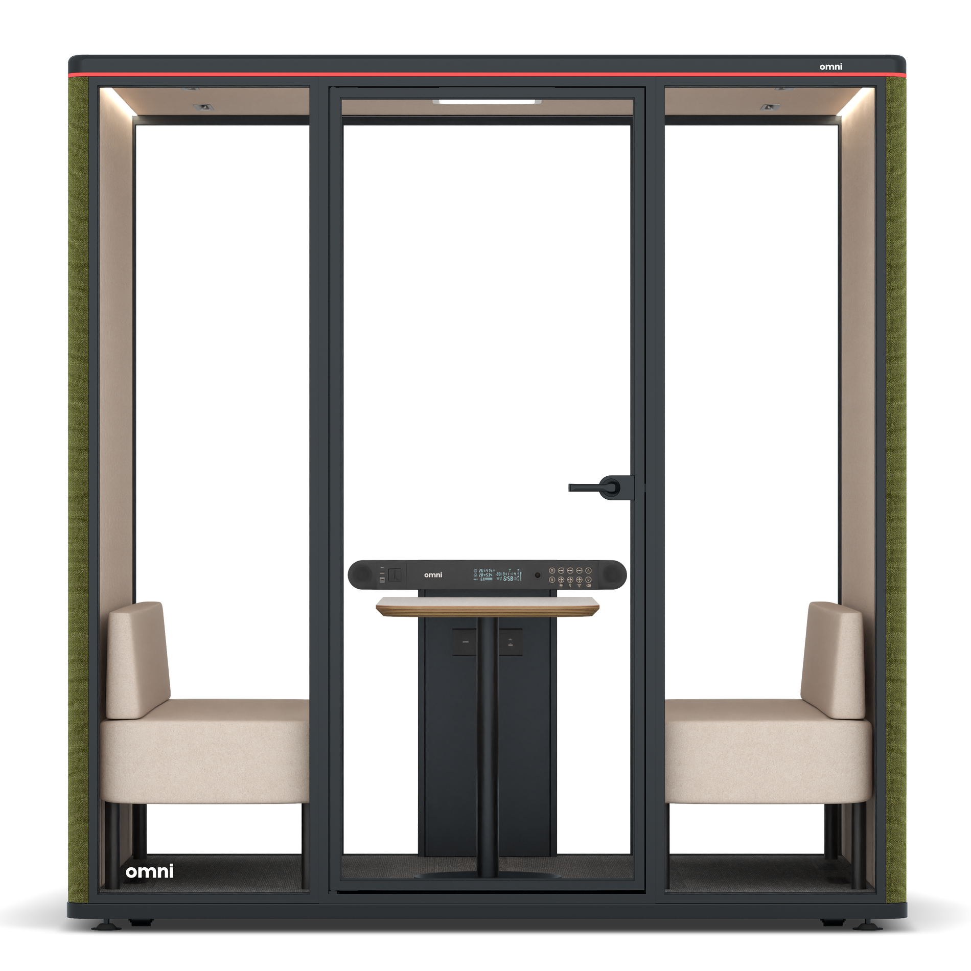 Omni FourSofa / Gabriel Medley Meadow Green / #a18e7e