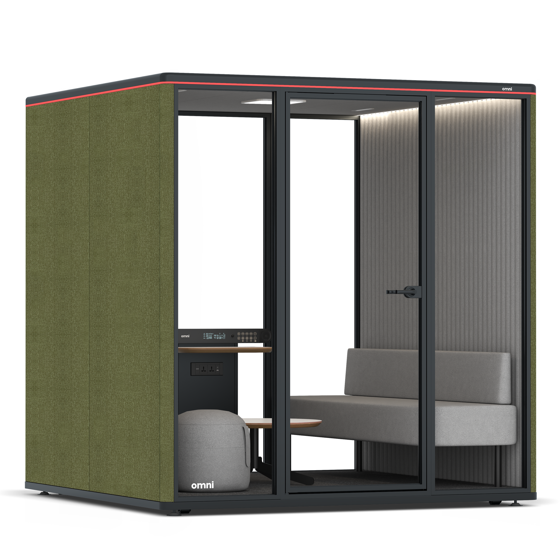 Omni SixLounge / Gabriel Medley Meadow Green / #6d6c69