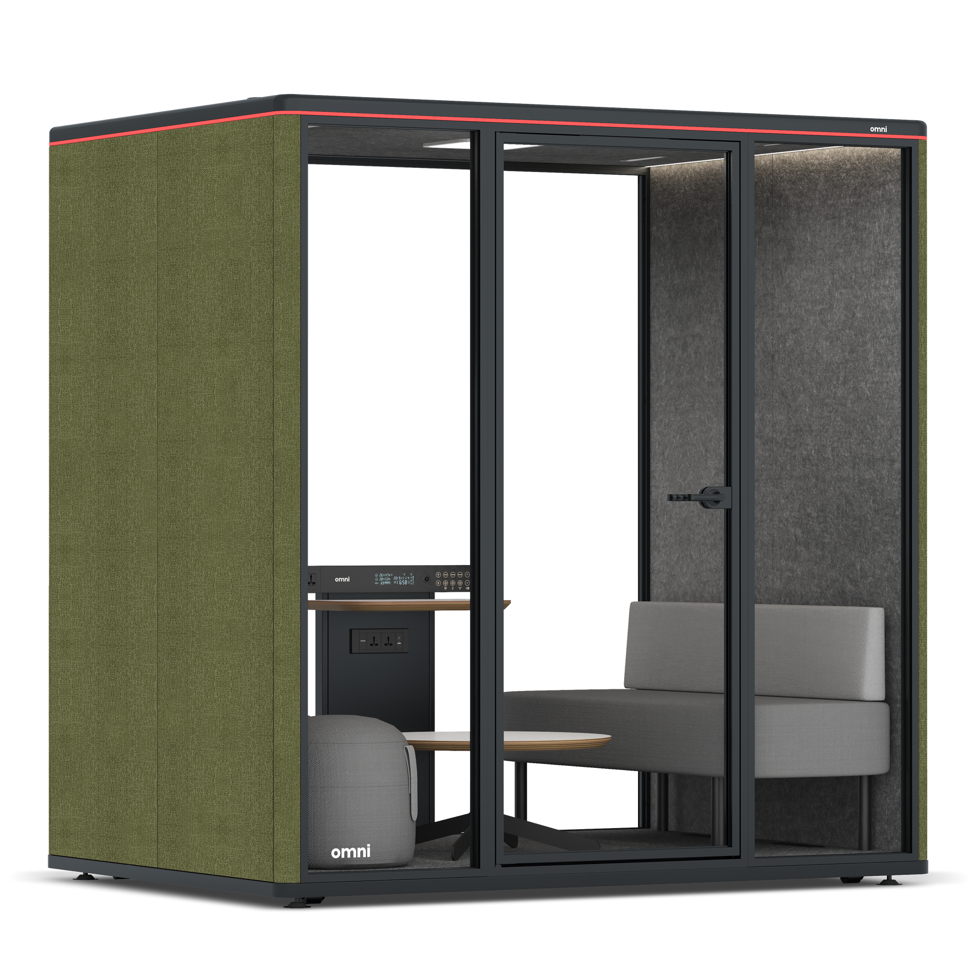 Omni FourLounge / Gabriel Medley Meadow Green / #615f5d