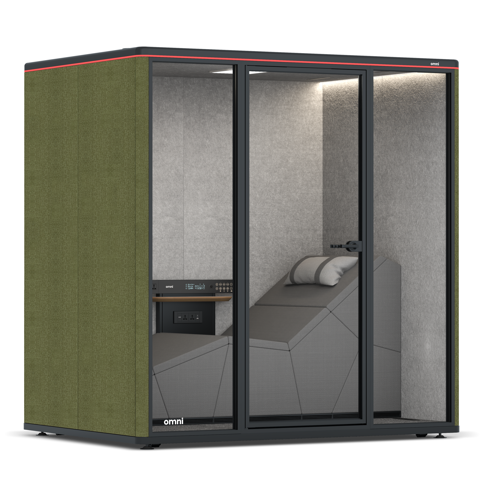 Omni SleepGabriel Medley Meadow Green / #a49f98