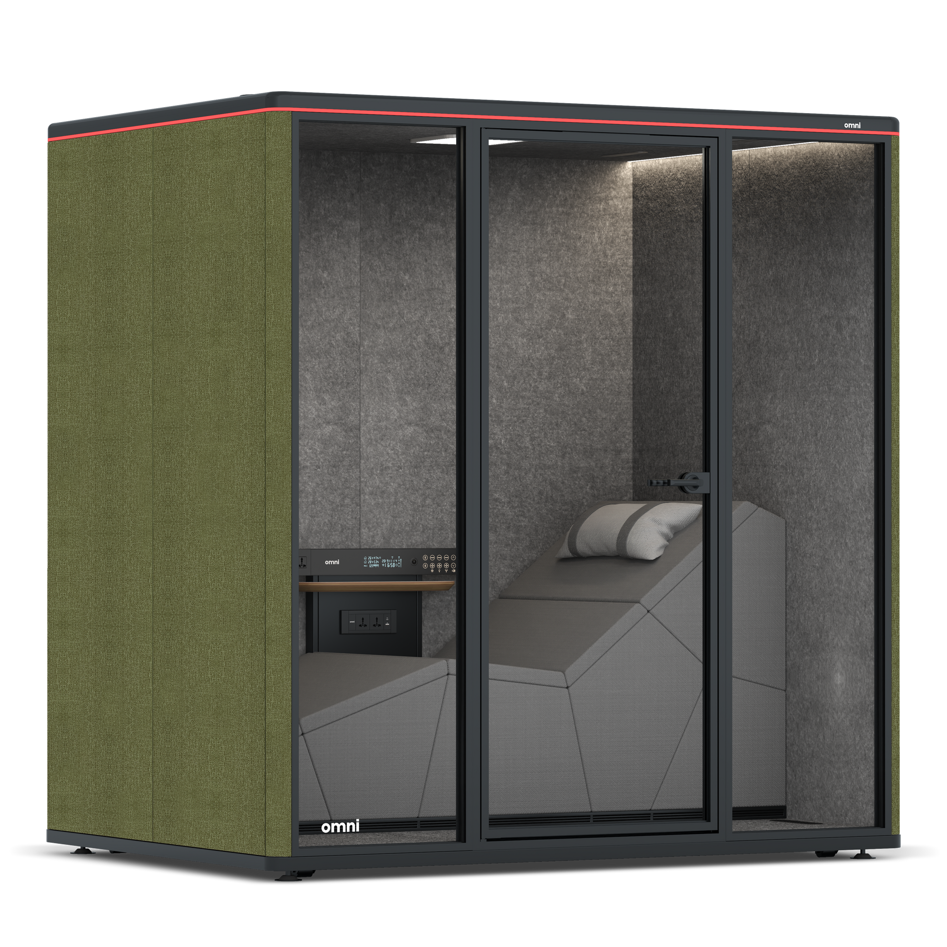 Omni SleepGabriel Medley Meadow Green / #615f5d