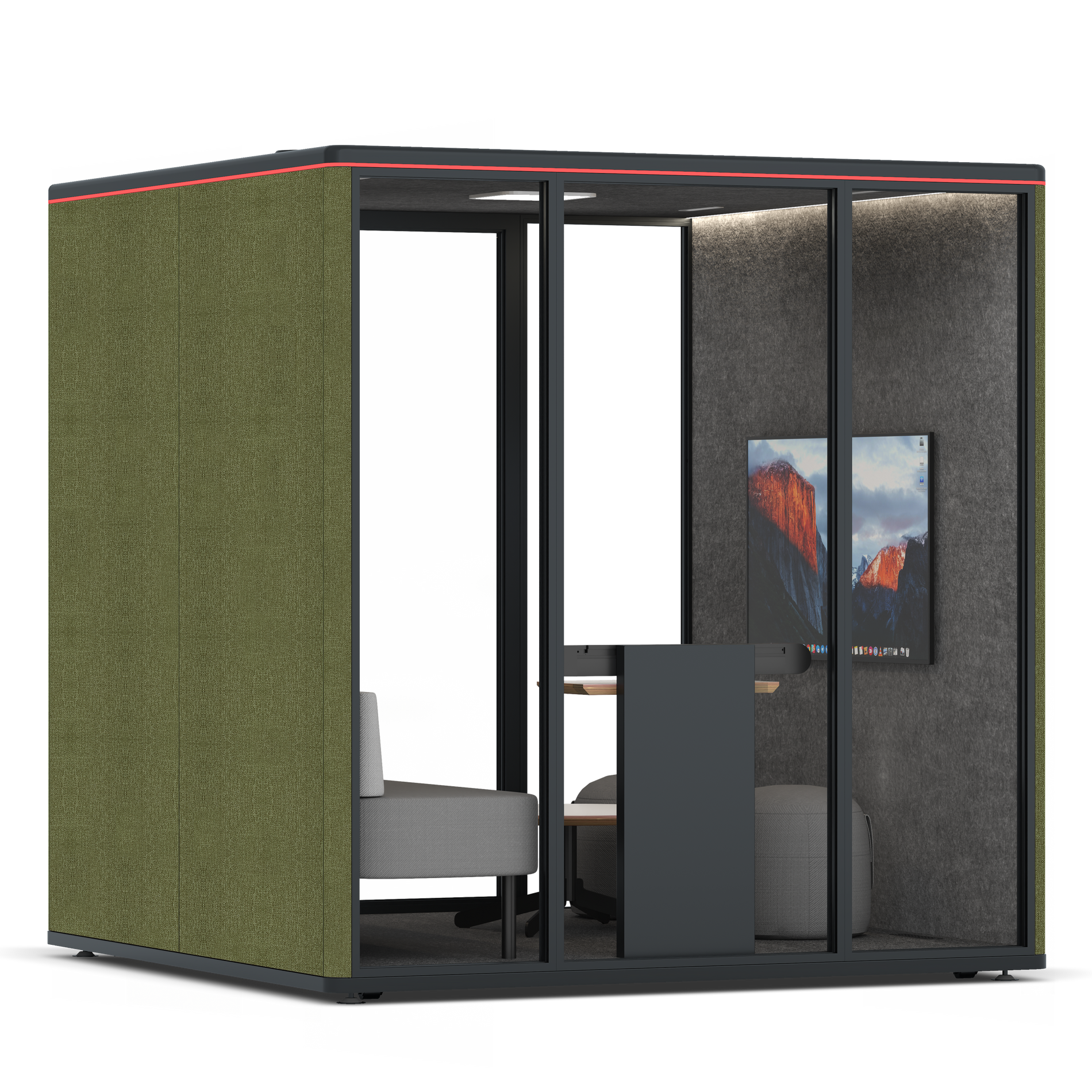 Omni SixLounge / Gabriel Medley Meadow Green / #615f5d