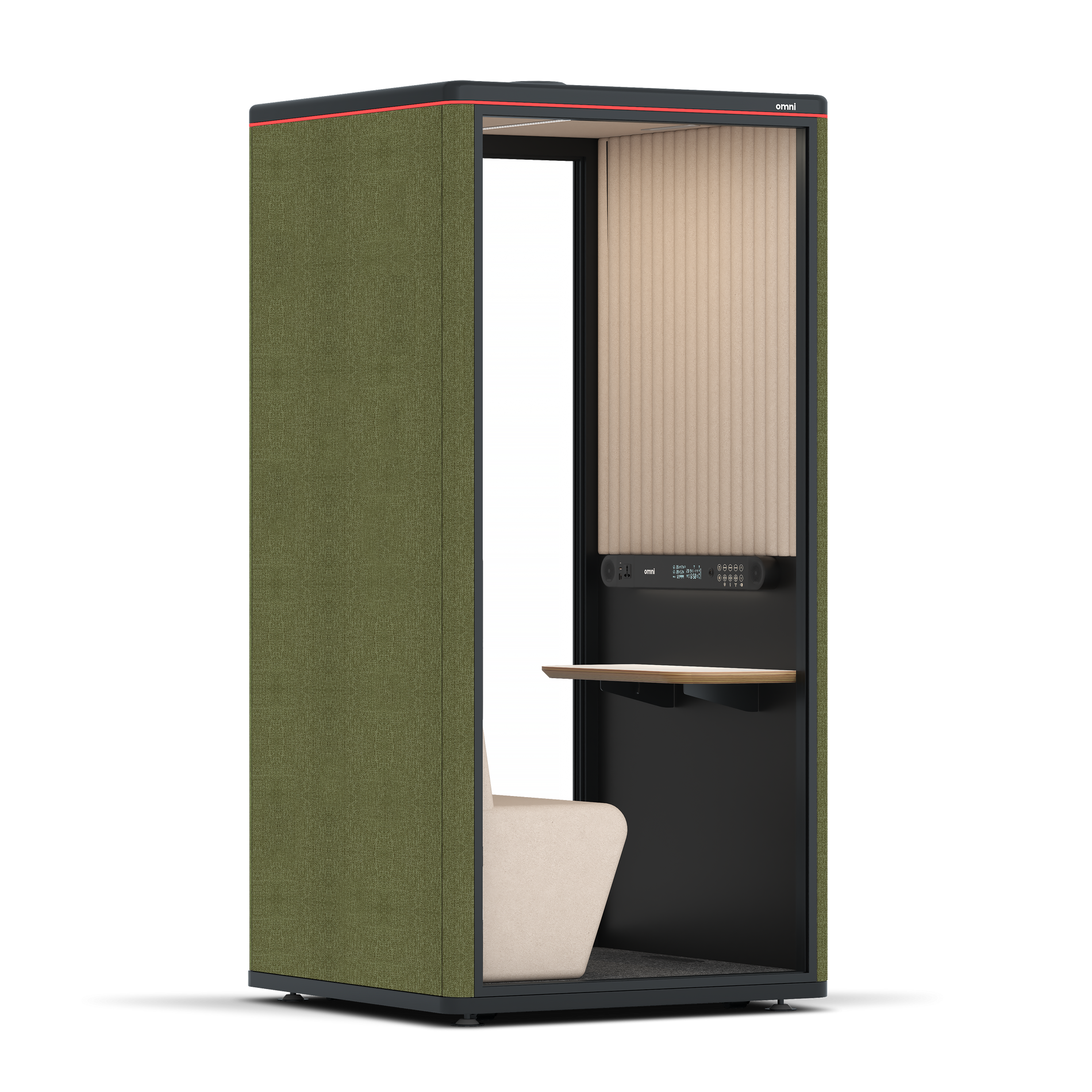 Omni One PlusPlus Sit-down / Gabriel Medley Meadow Green / Beige Corrugated