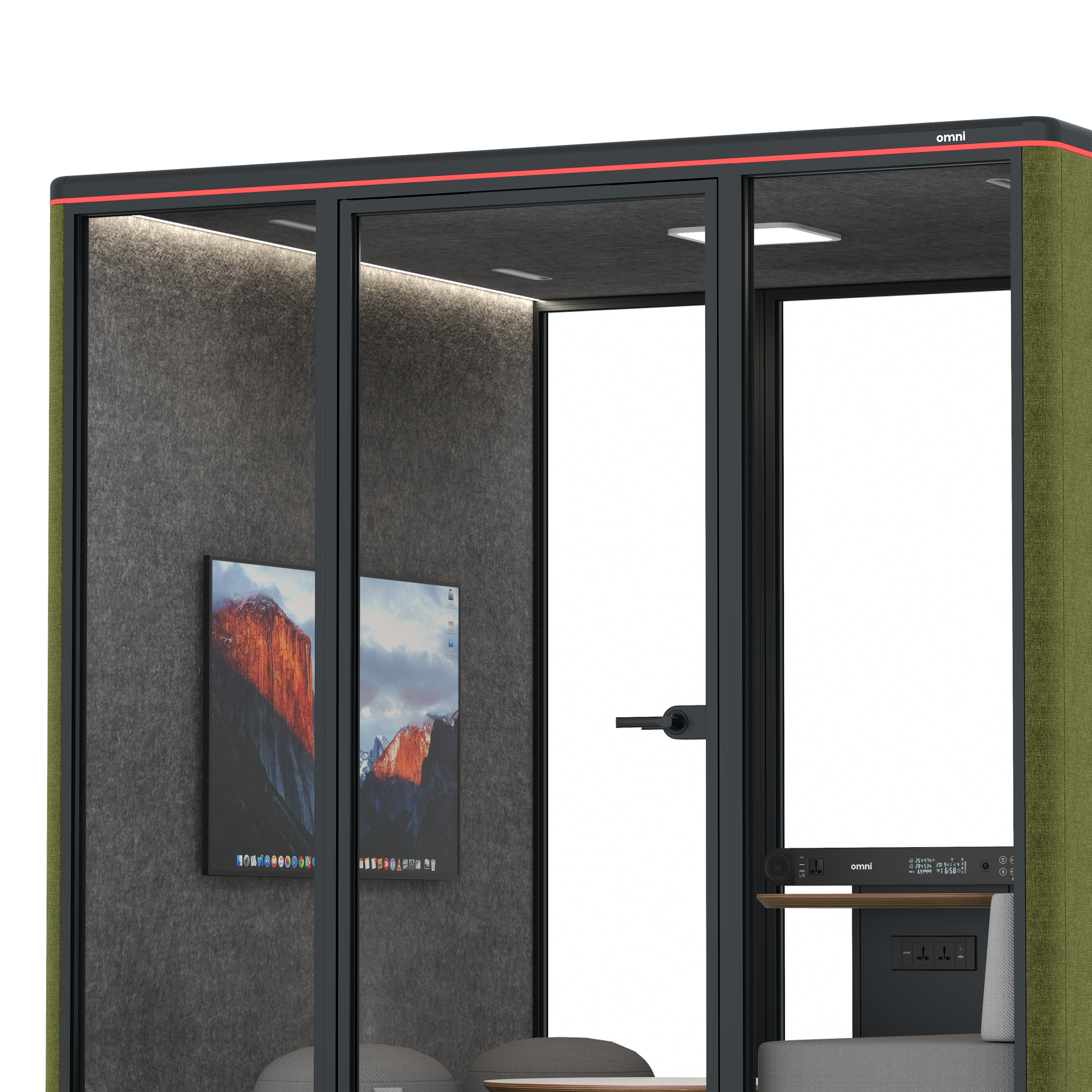 Omni SixLounge / Gabriel Medley Meadow Green / #615f5d