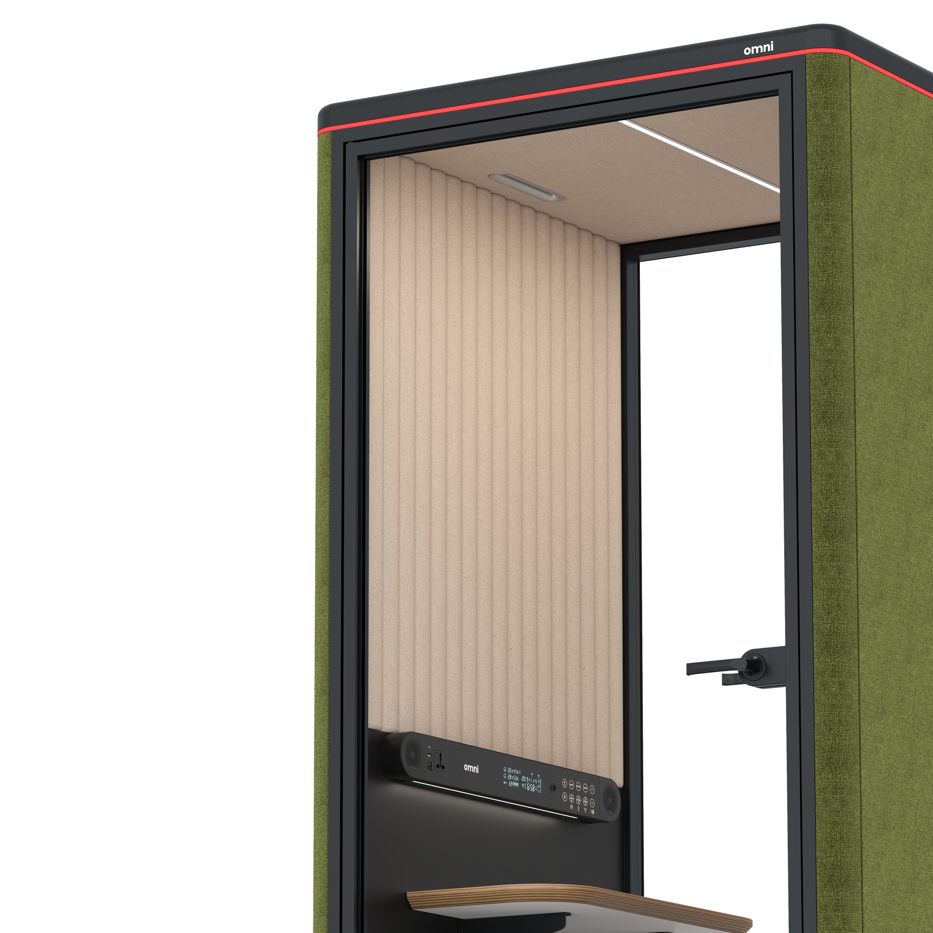 Omni One PlusPlus Sit-down / Gabriel Medley Meadow Green / Beige Corrugated