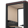 Omni One Plus Static Device Shelf RAL Black Beige Corrugated View 05