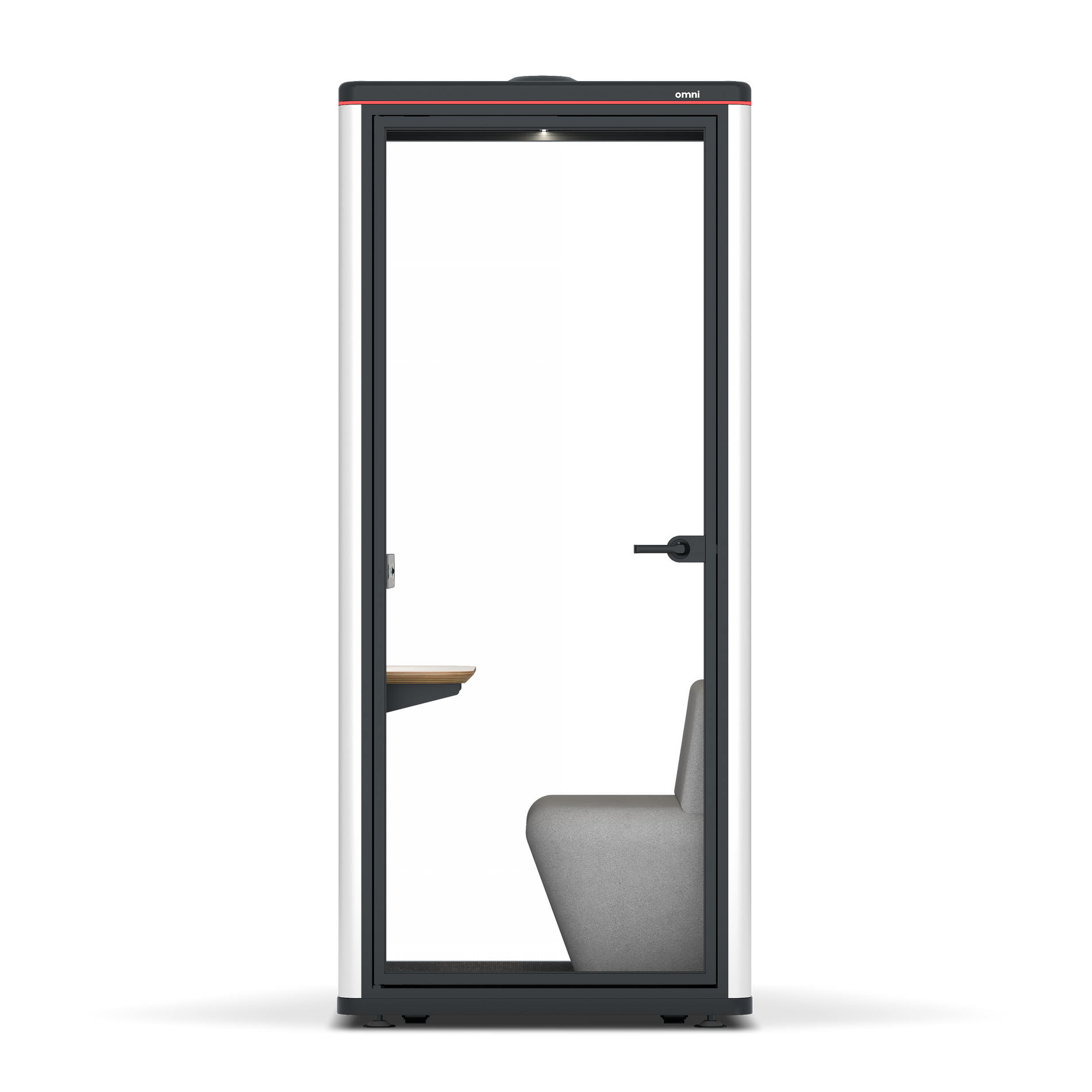 Omni OneCompact Sit-down / WhiteRAL Pure White / Grey Corrugated