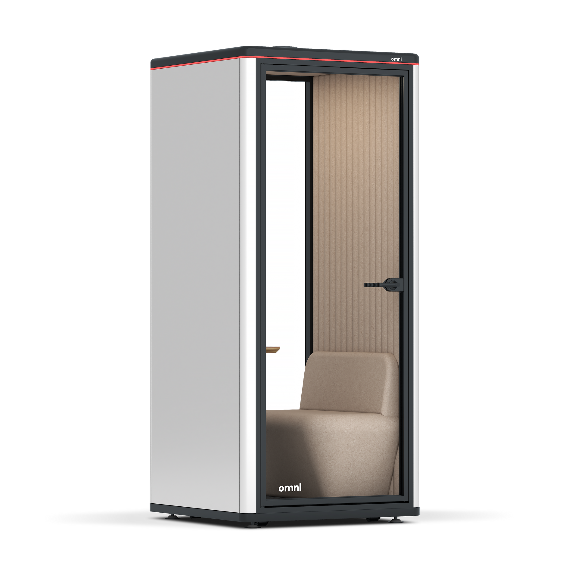 Omni OneCompact Sit-down / WhiteRAL Pure White / Beige Corrugated