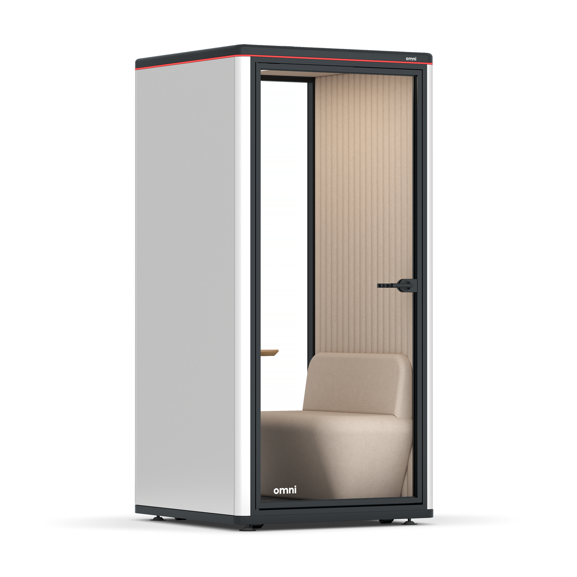 Omni One PlusPlus Sit-down / WhiteRAL Pure White / Beige Corrugated