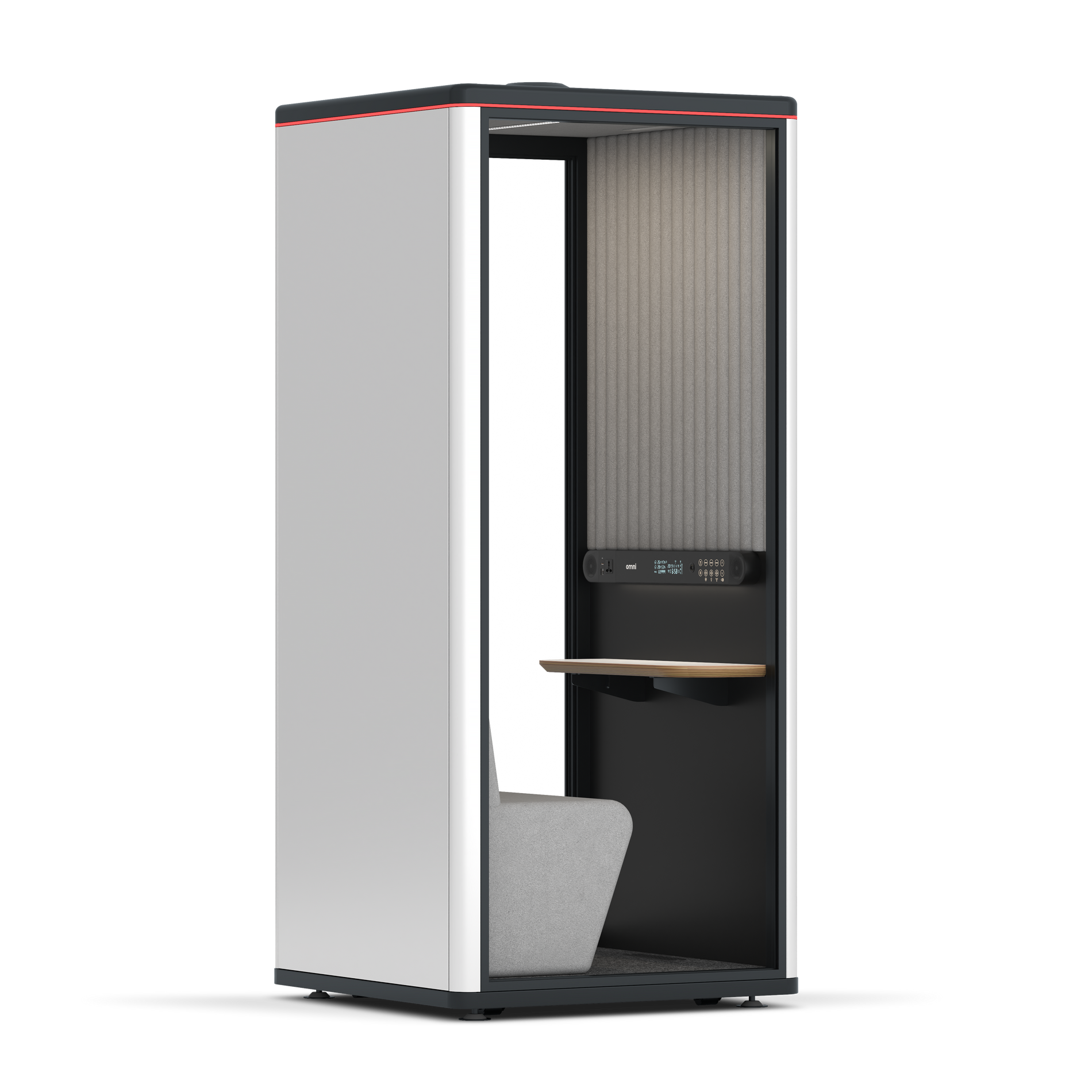 Omni OneCompact Sit-down / WhiteRAL Pure White / Grey Corrugated