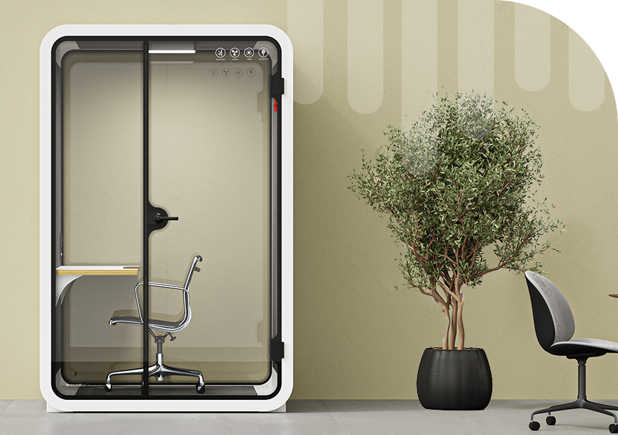 2 Person Office Booths