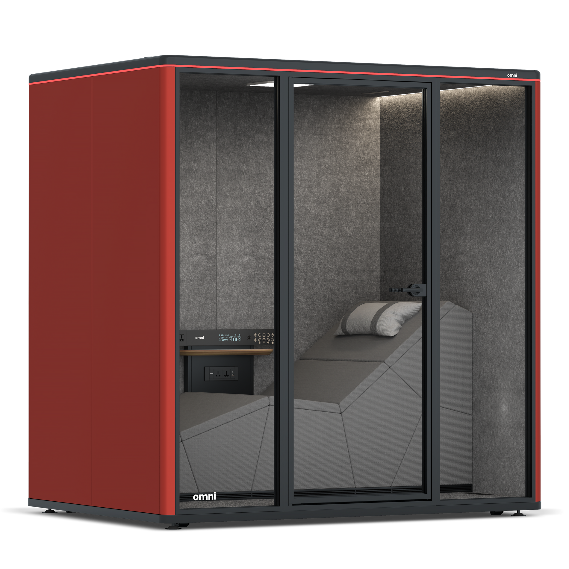 Omni SleepRAL Tomato Red / #615f5d