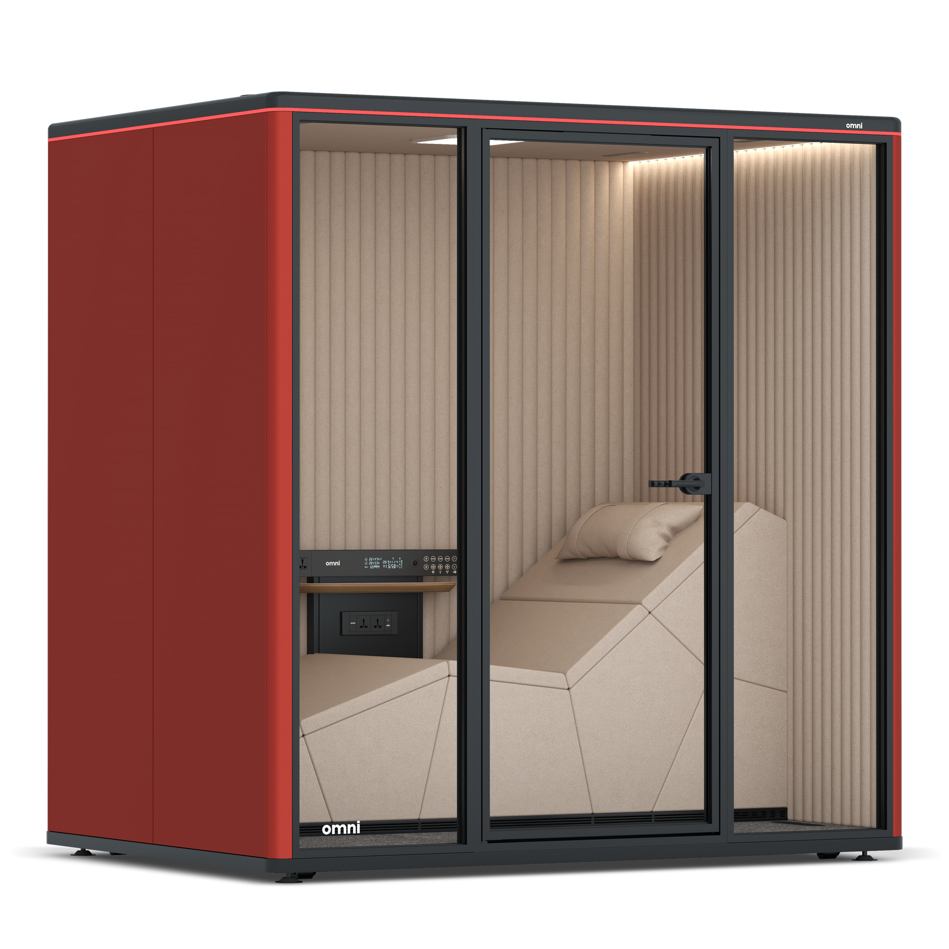 Omni SleepRAL Tomato Red / #a18e7e