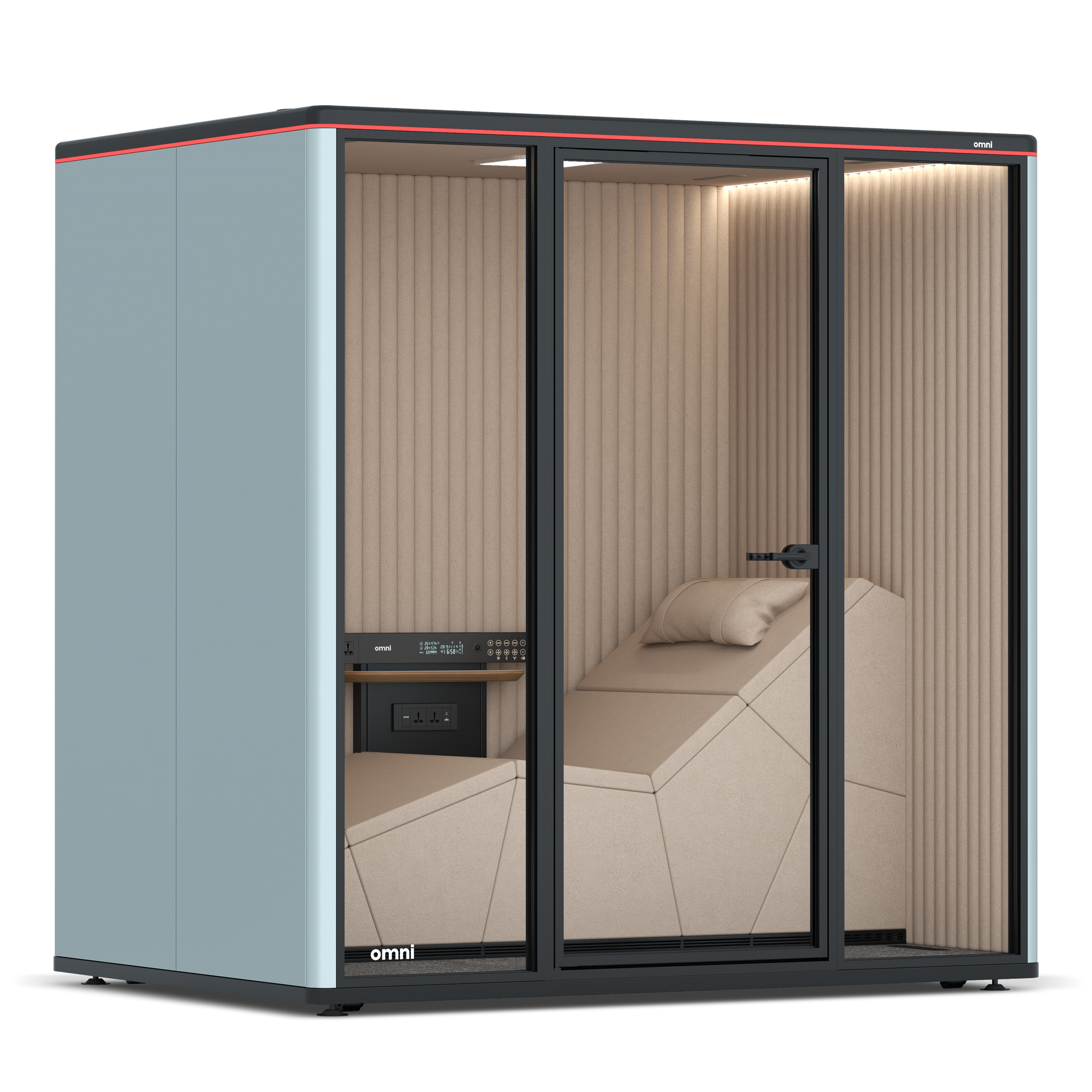 Omni SleepRAL Grey Blue / #a18e7e