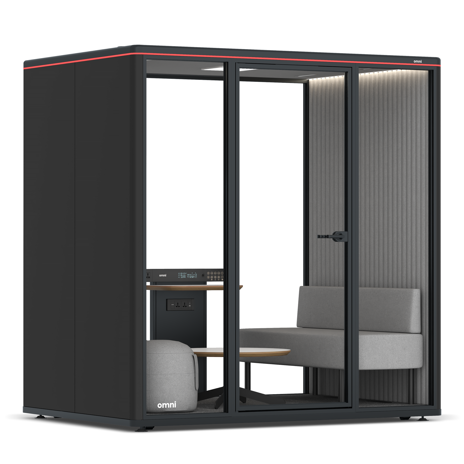 Omni FourLounge / RAL Black / #6d6c69