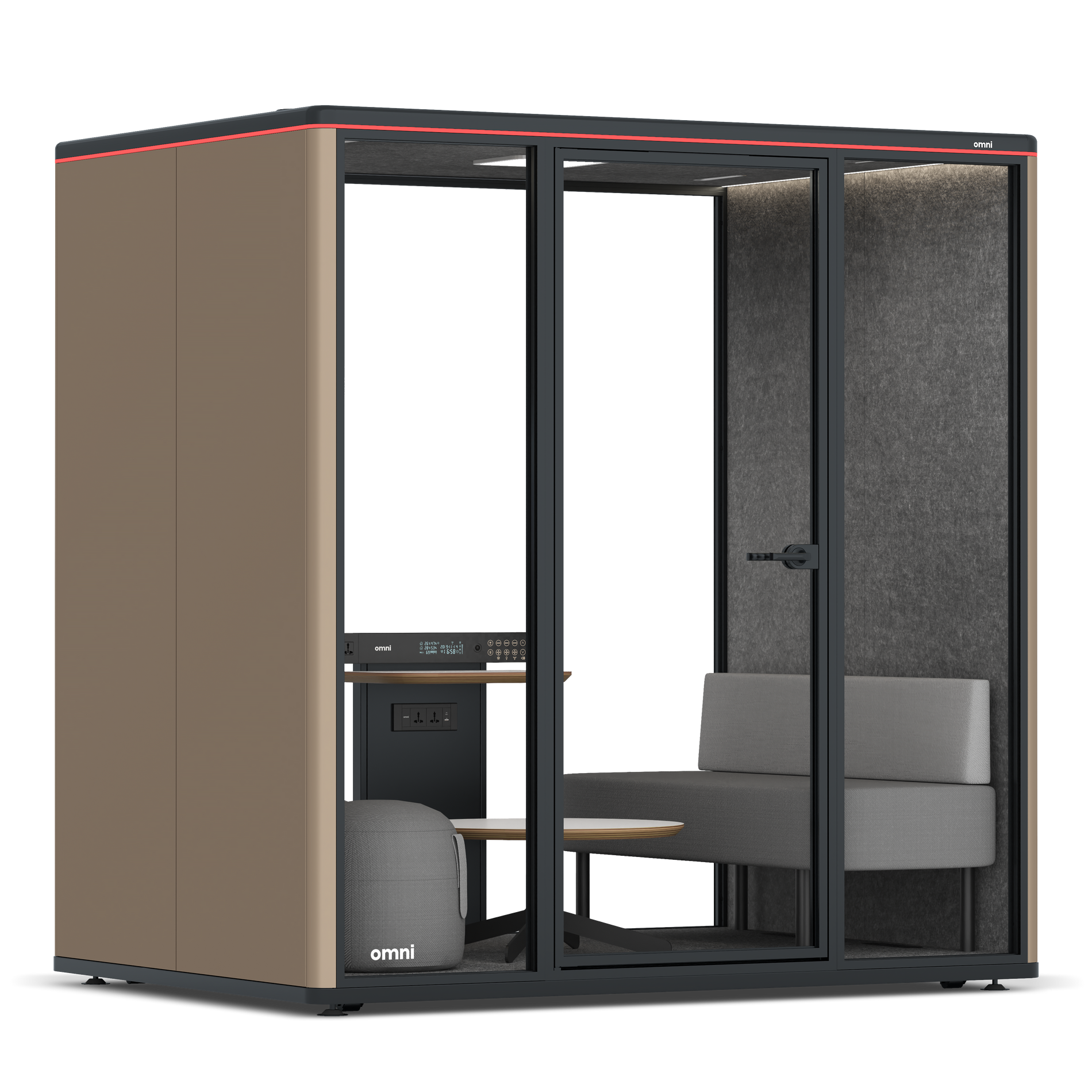 Omni FourLounge / RAL Grey Beige / #615f5d