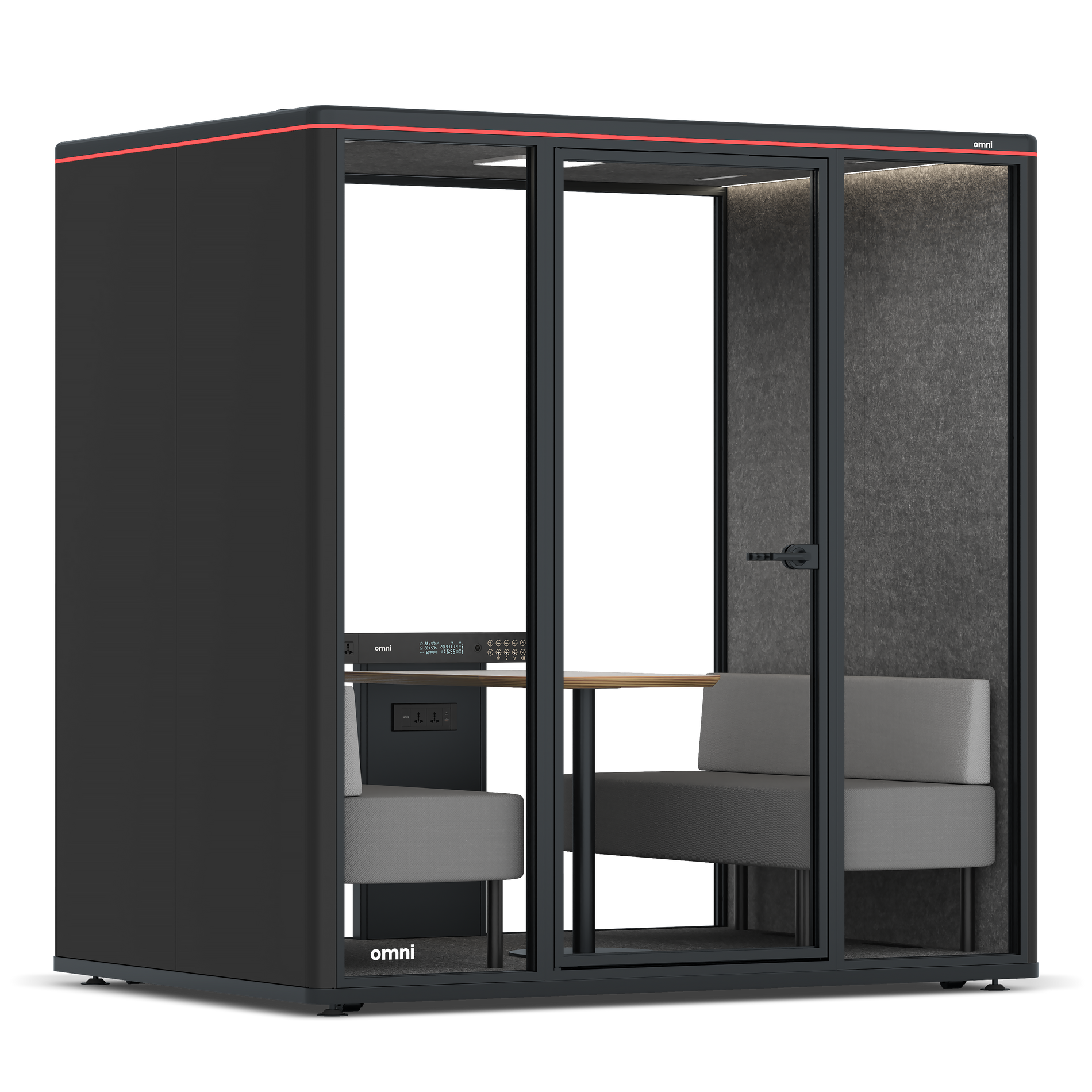 Omni FourSofa / RAL Black / #615f5d