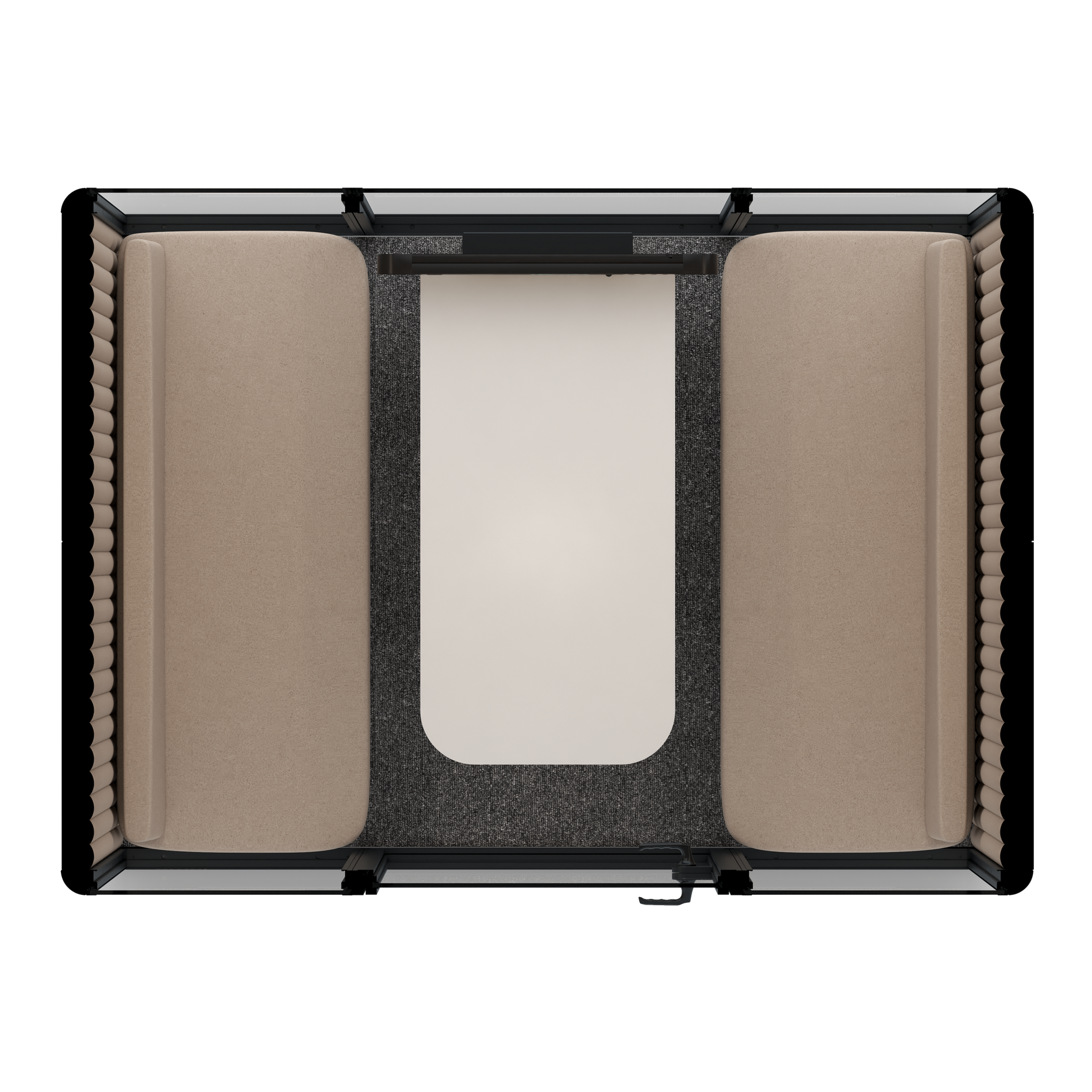 Omni FourSofa / RAL Grey Blue / #a18e7e