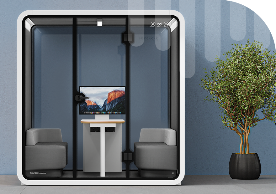 6 Person Meeting Booth