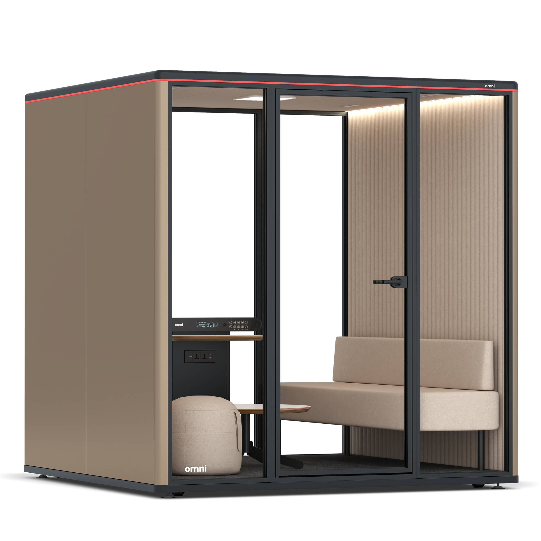 Omni SixLounge / RAL Grey Beige / #a18e7e