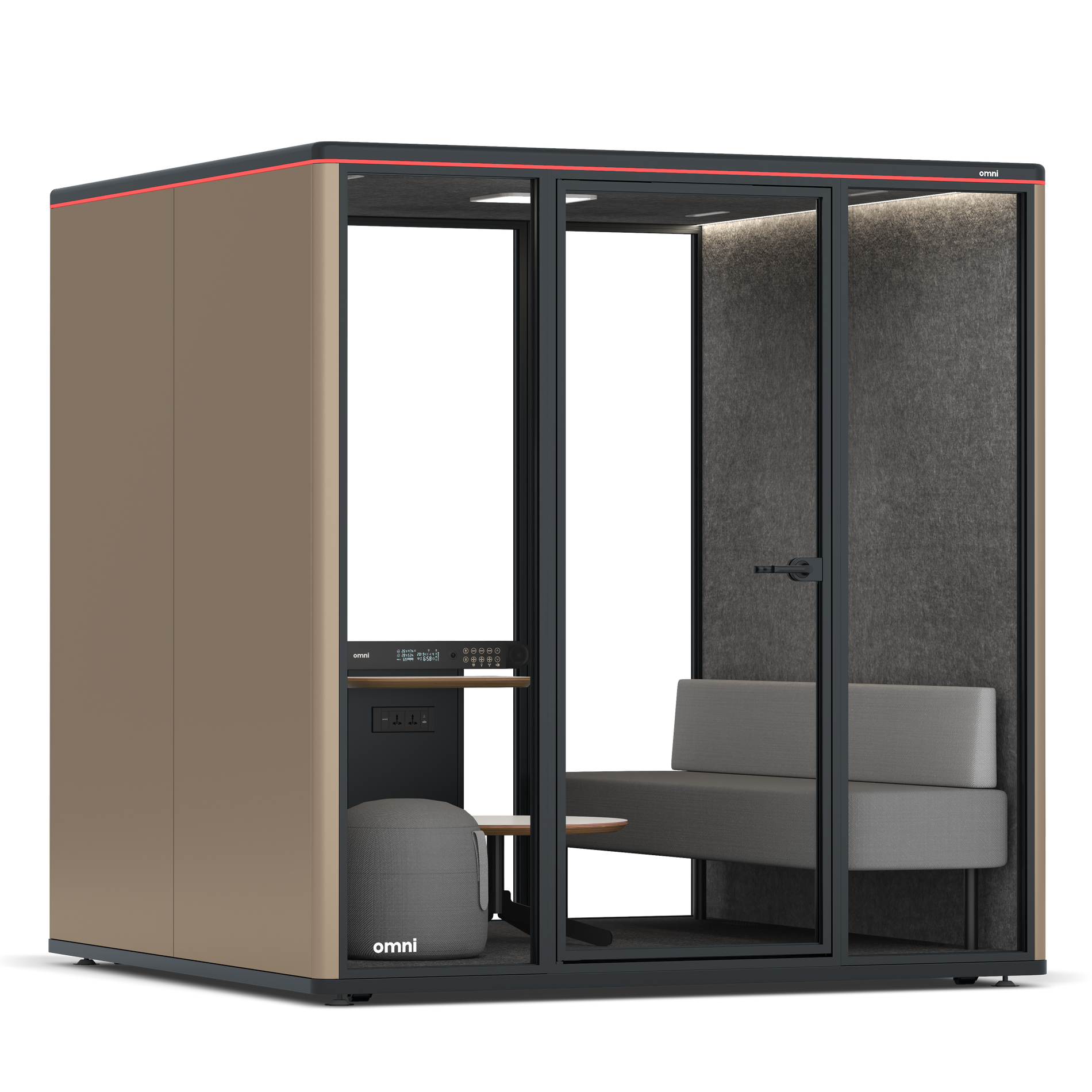 Omni SixLounge / RAL Grey Beige / #615f5d