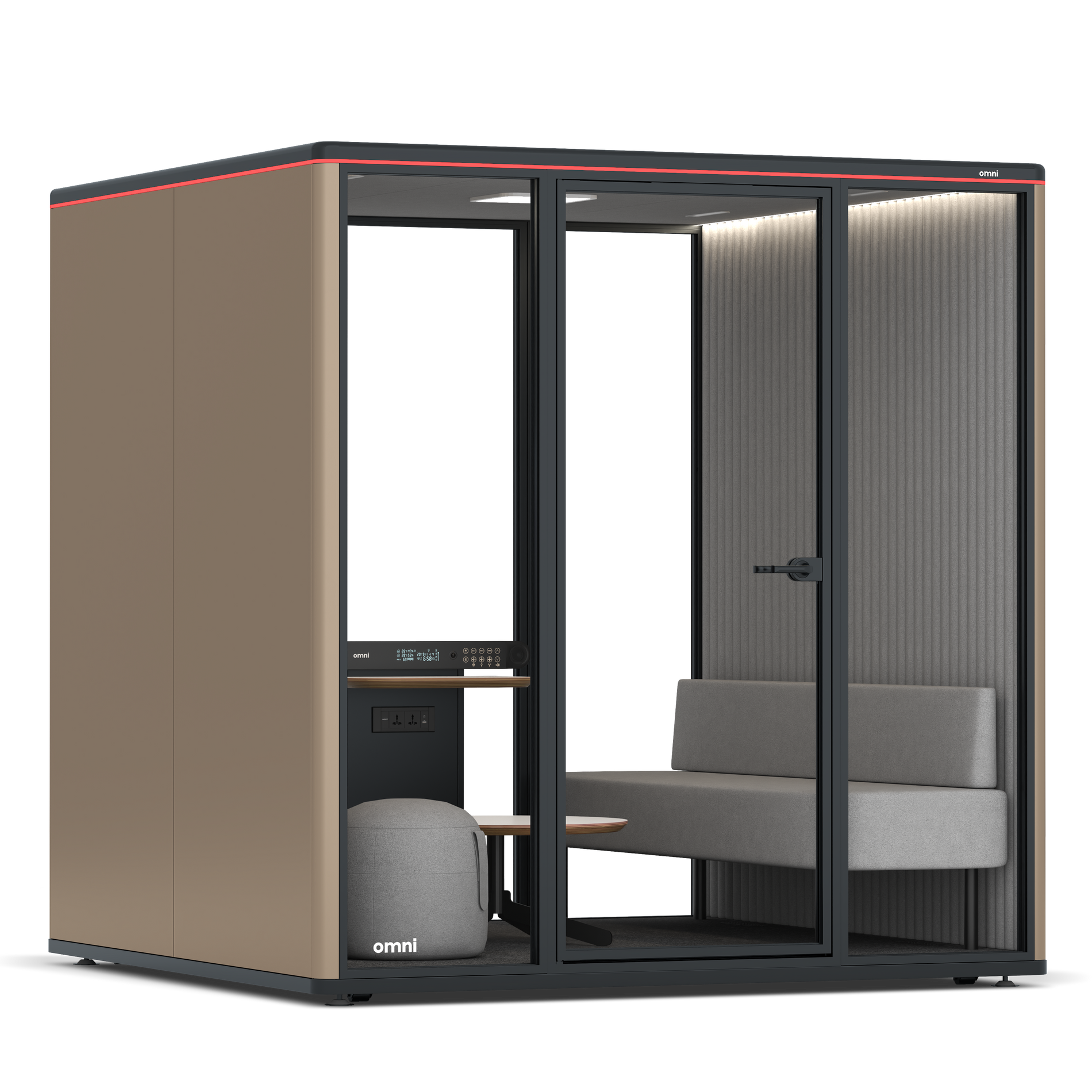 Omni SixLounge / RAL Grey Beige / #6d6c69